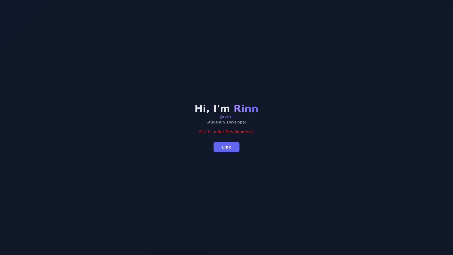 website screenshot of https://rvnka.my.id/