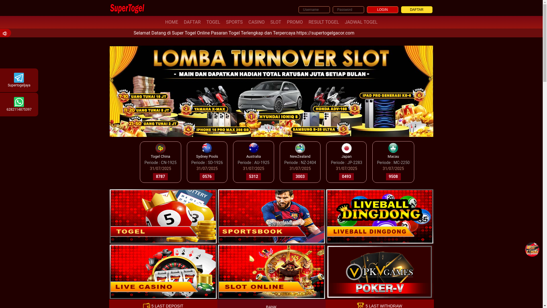 website screenshot of https://nenektogel4ddkl9.com/
