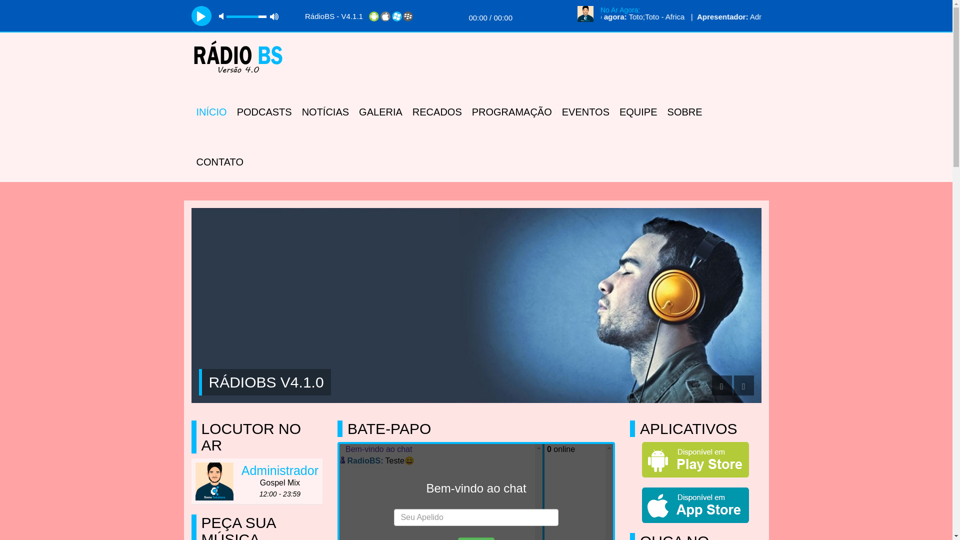 website screenshot of https://imperativafm.com.br/
