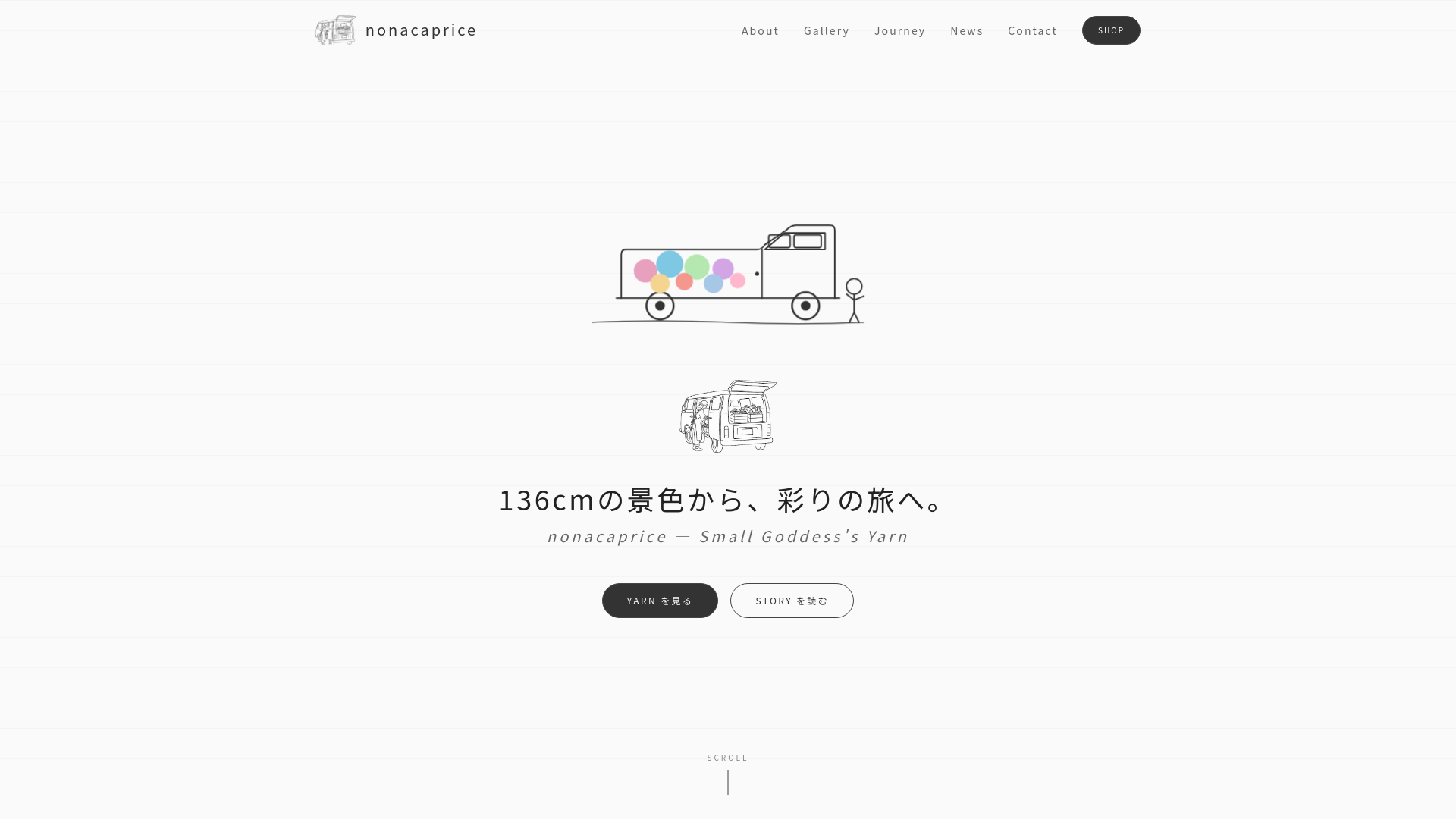 website screenshot of https://nonacapraice.com/