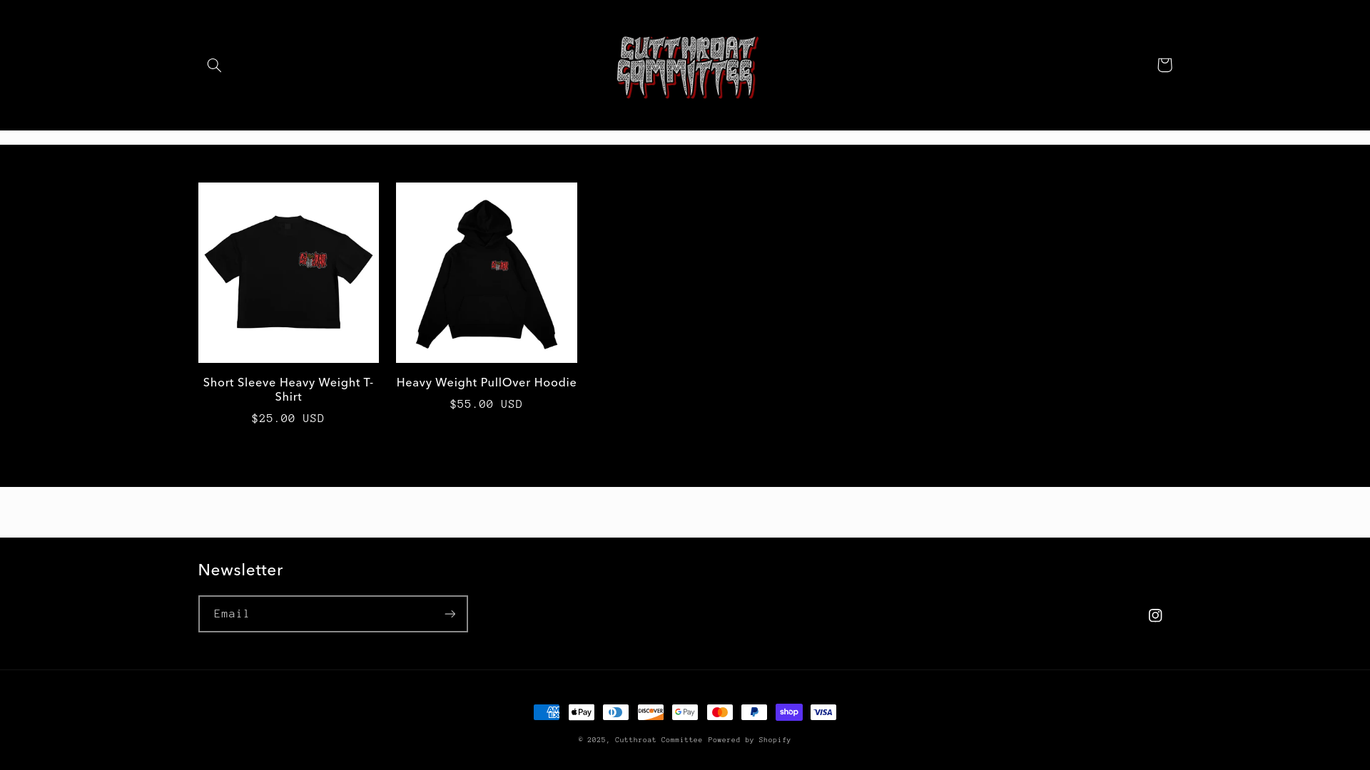 website screenshot of https://cutthroatctte.com/
