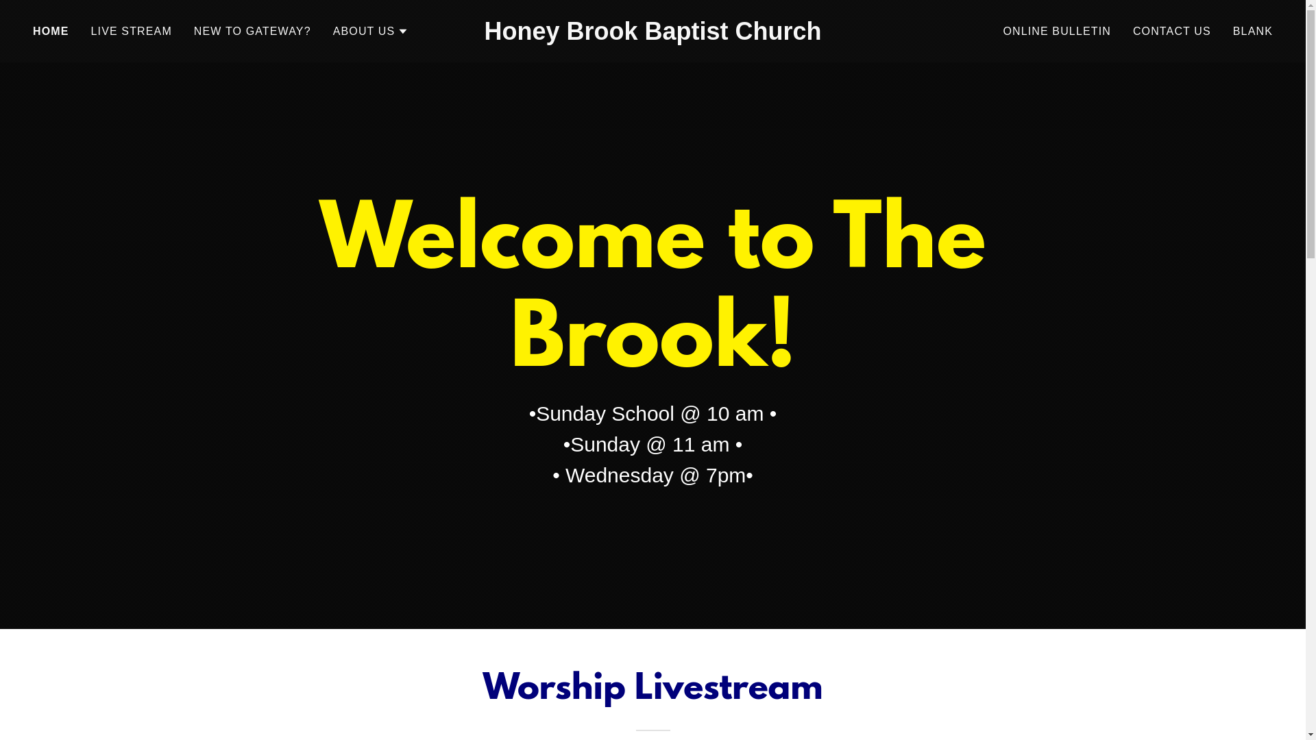 website screenshot of https://thebrookpa.com/