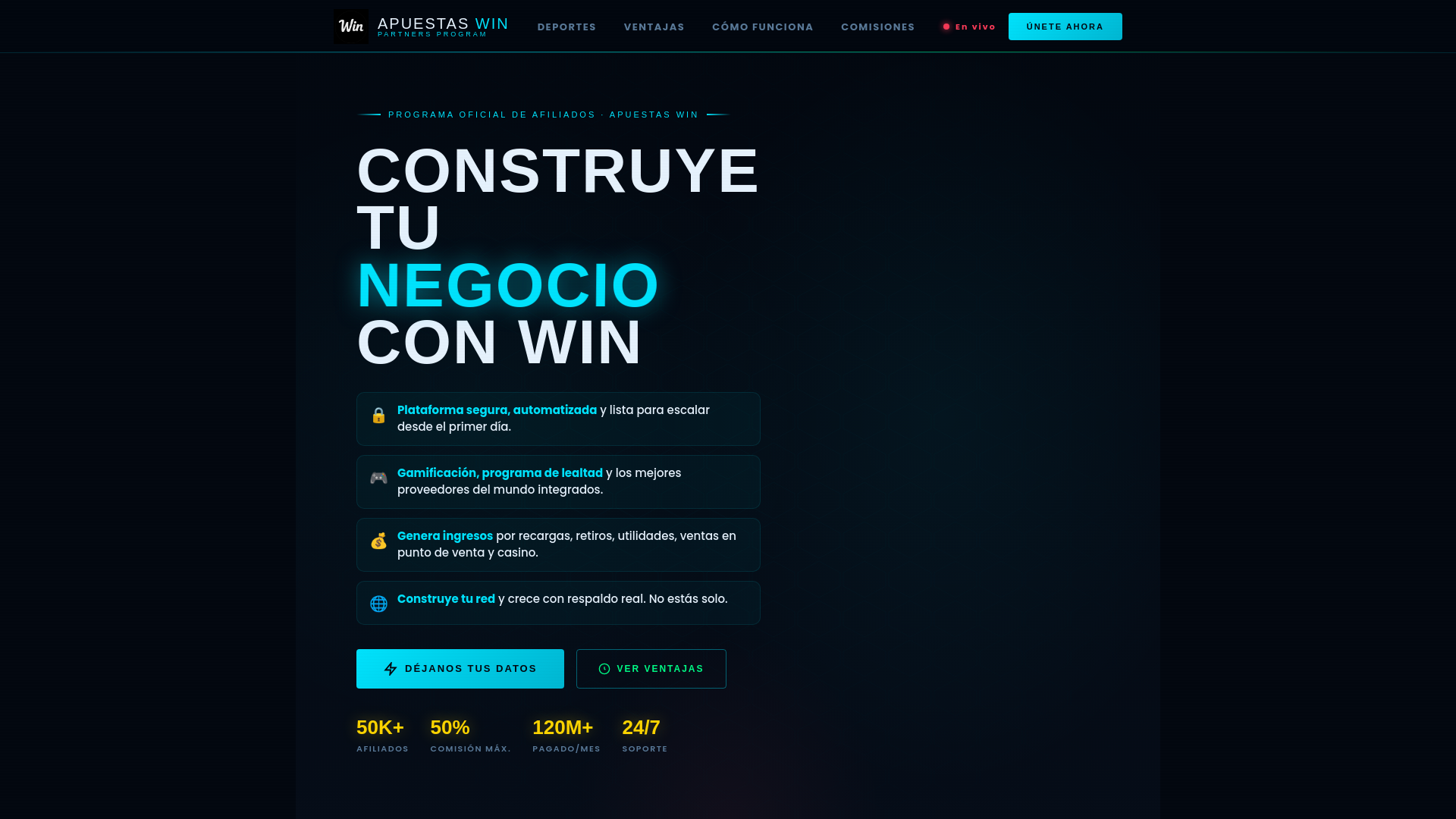 website screenshot of https://apuestaswinaliado.com/