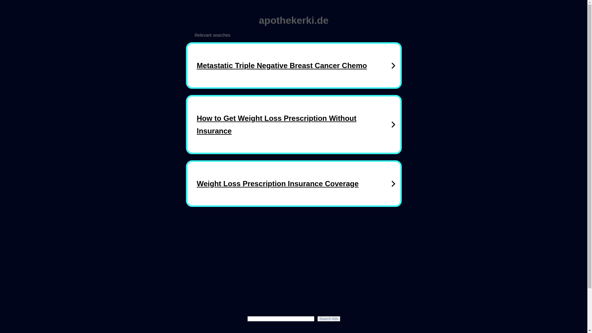 website screenshot of https://apothekerki.de/