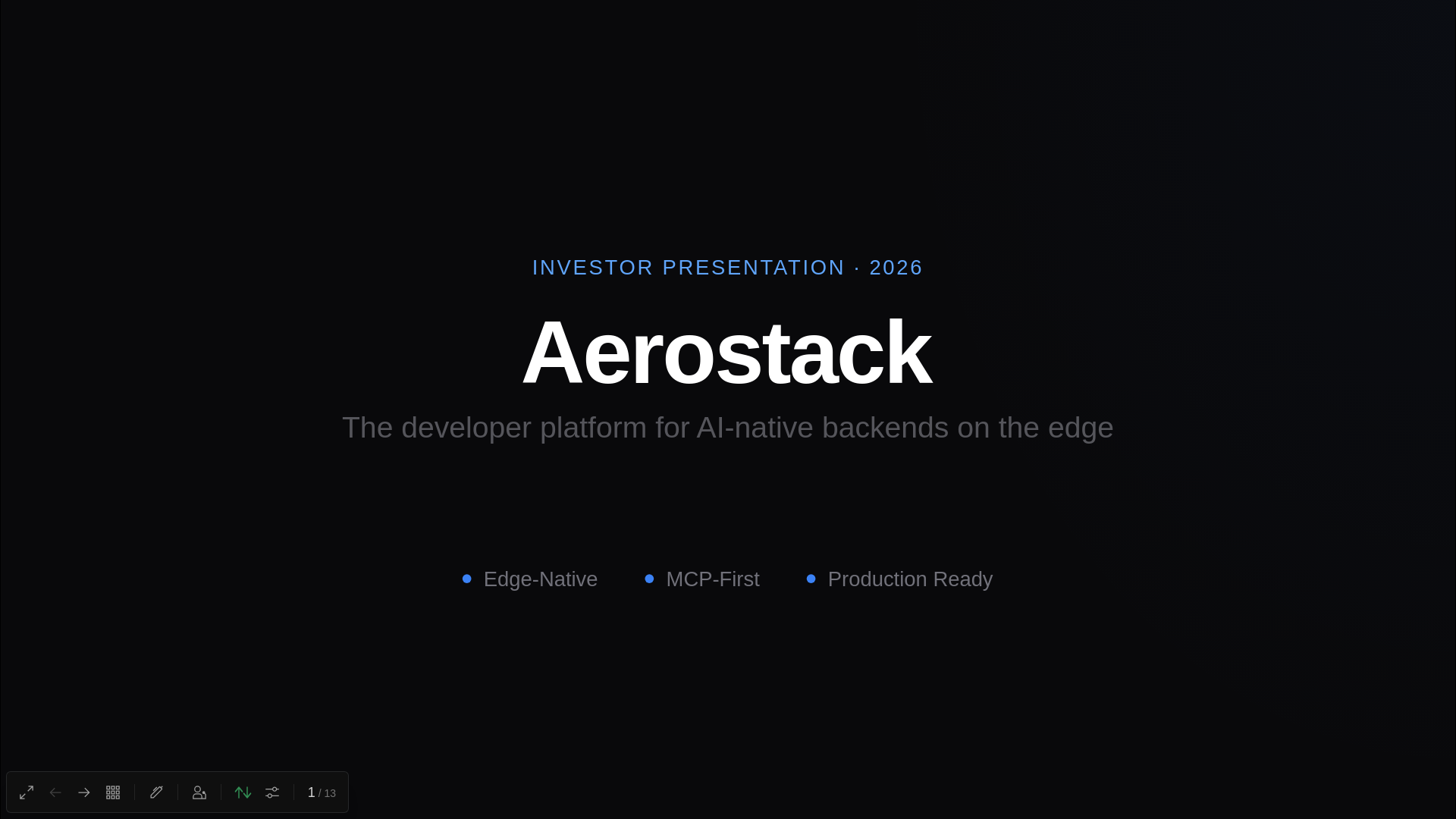 website screenshot of https://aerostack-pitch.pages.dev/