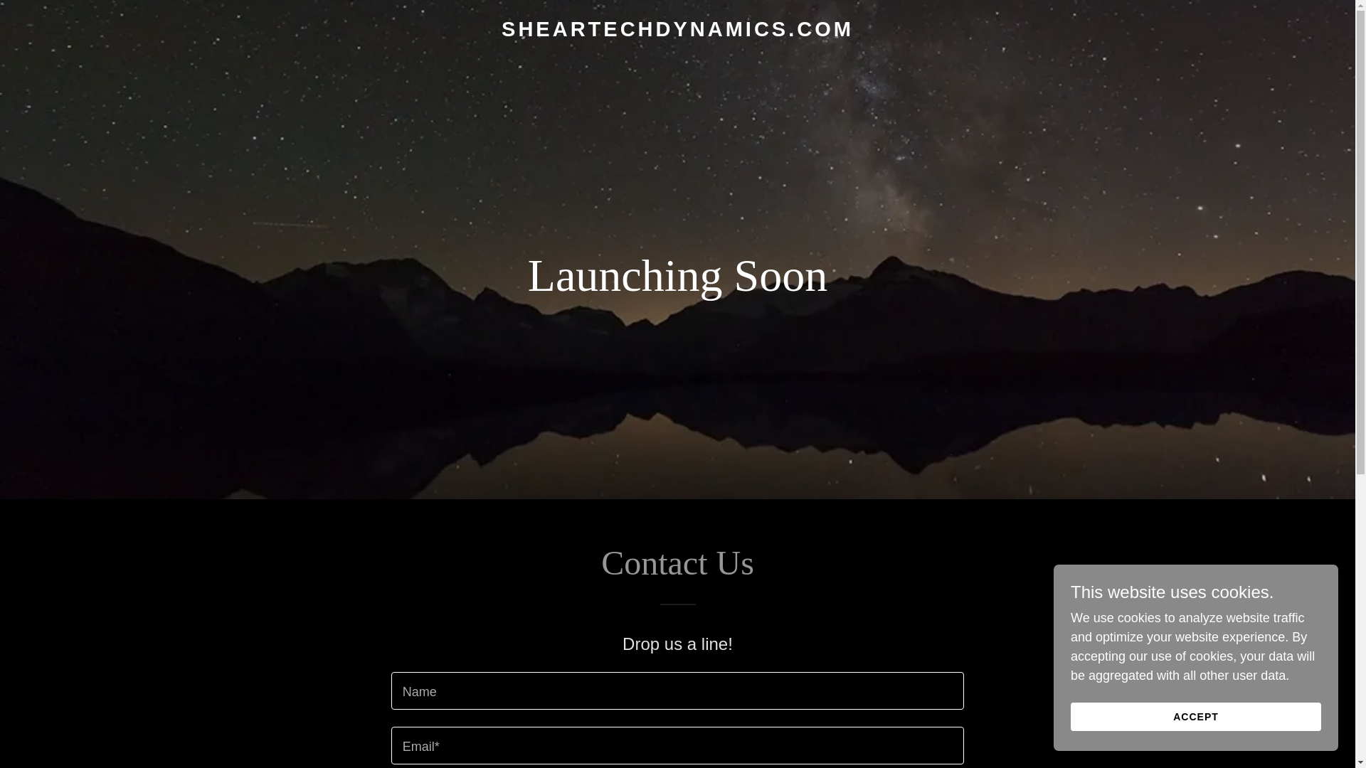 website screenshot of https://sheartechdynamics.com/
