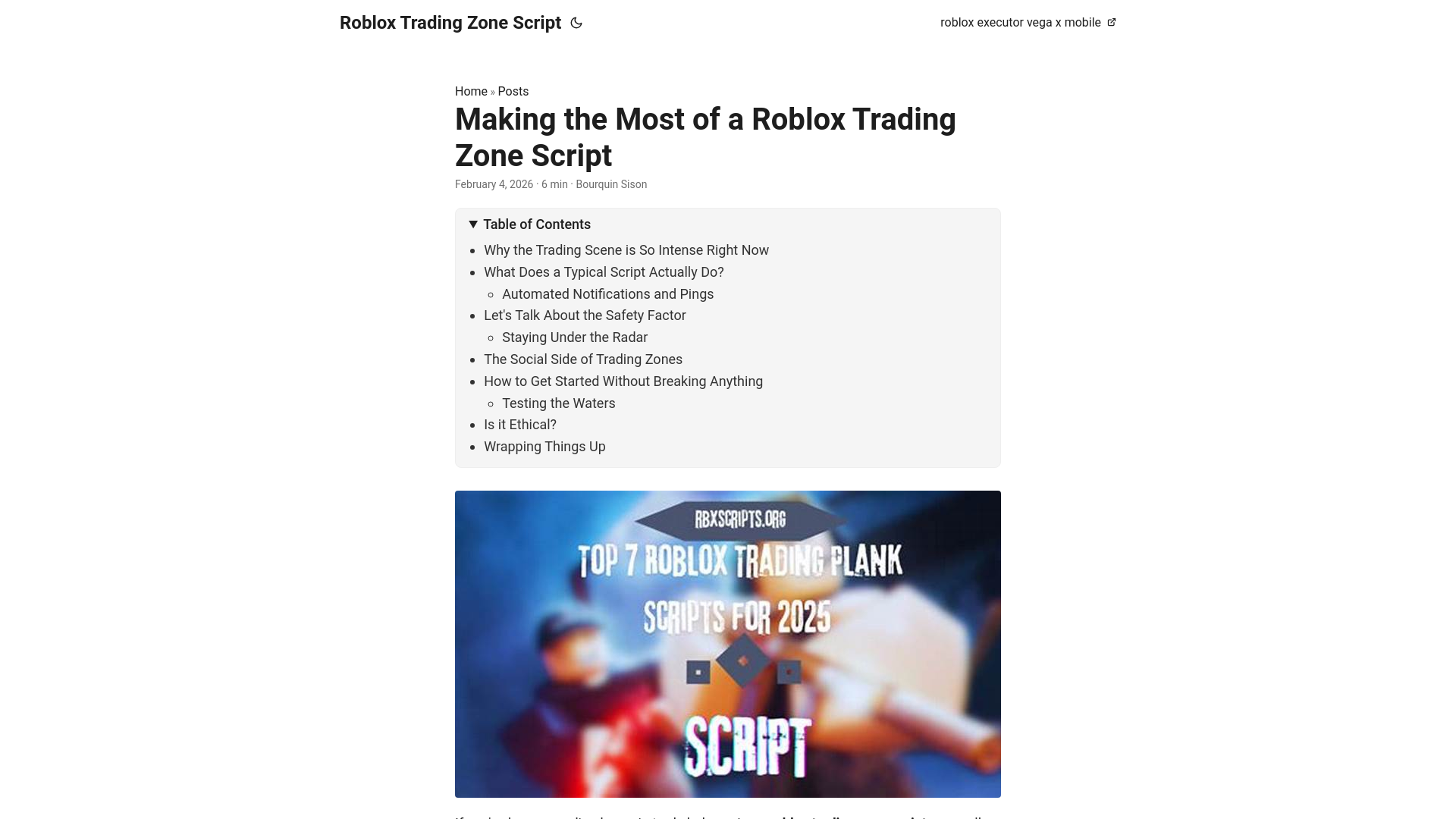 website screenshot of https://roblox-trading-zone-script.pages.dev/