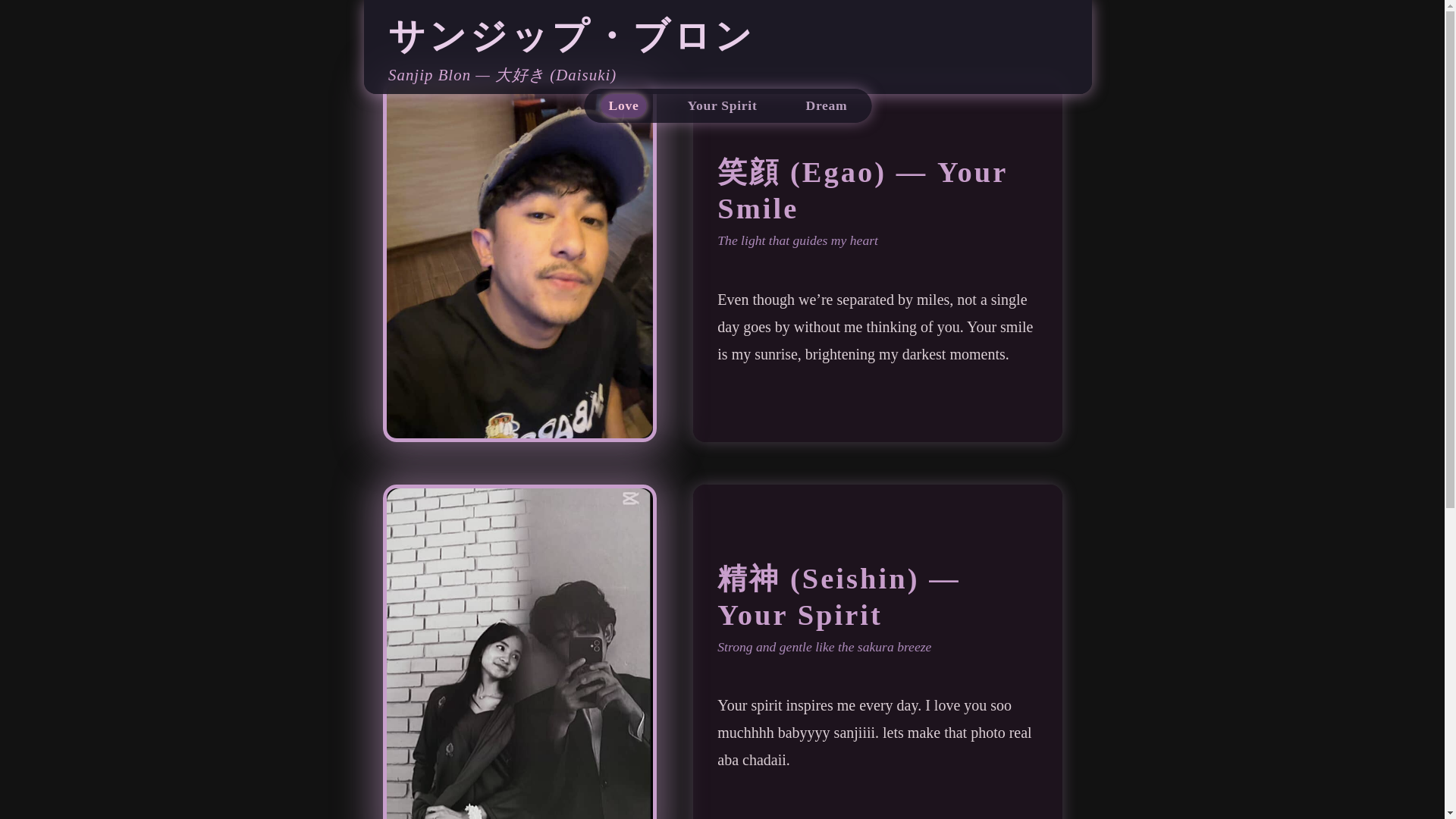 website screenshot of https://sanjipblon.pages.dev/