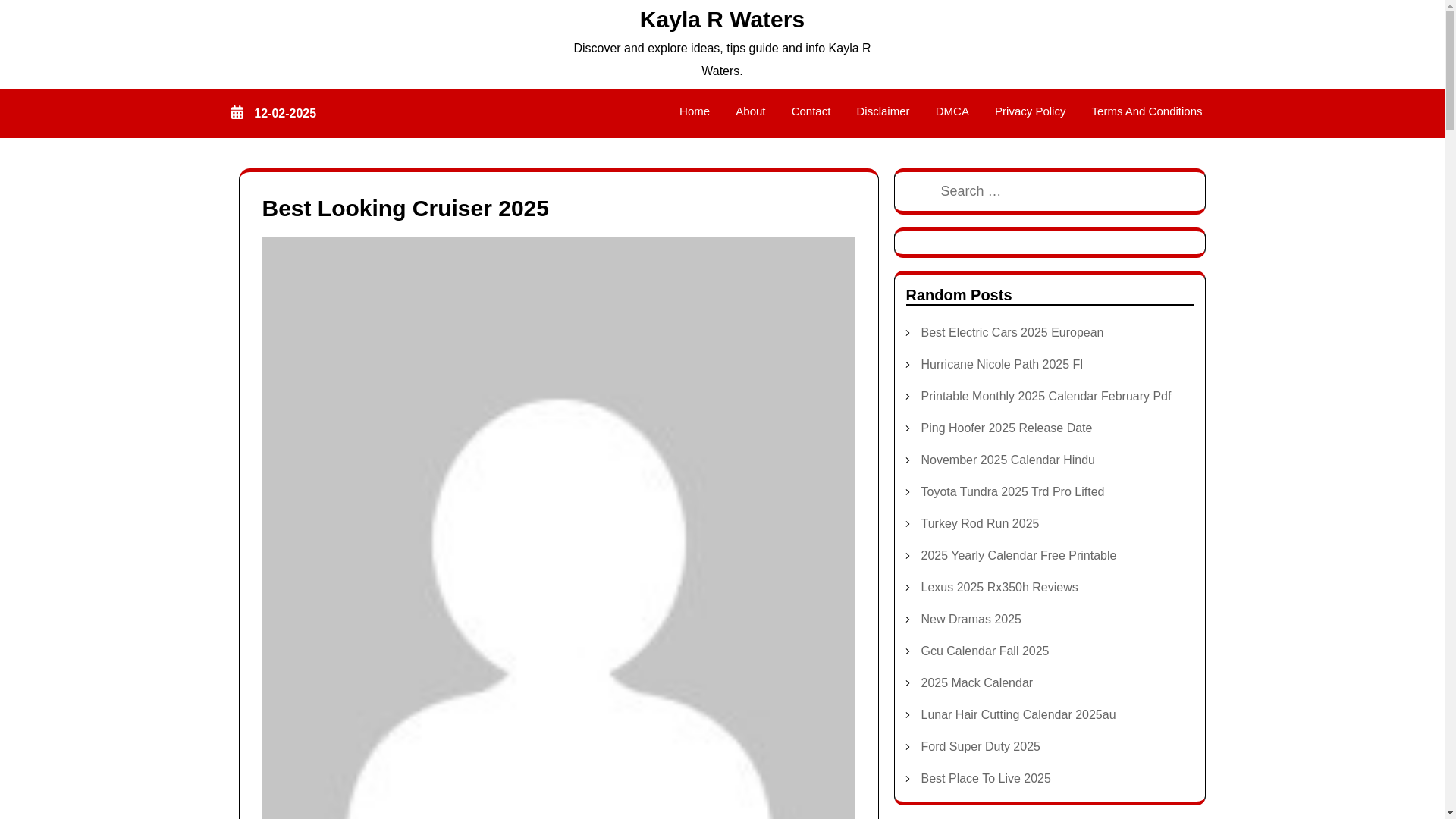 website screenshot of https://kaylarwaters.pages.dev/