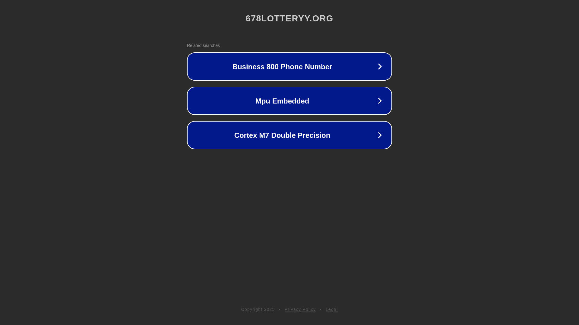 website screenshot of https://678lotteryy.org/