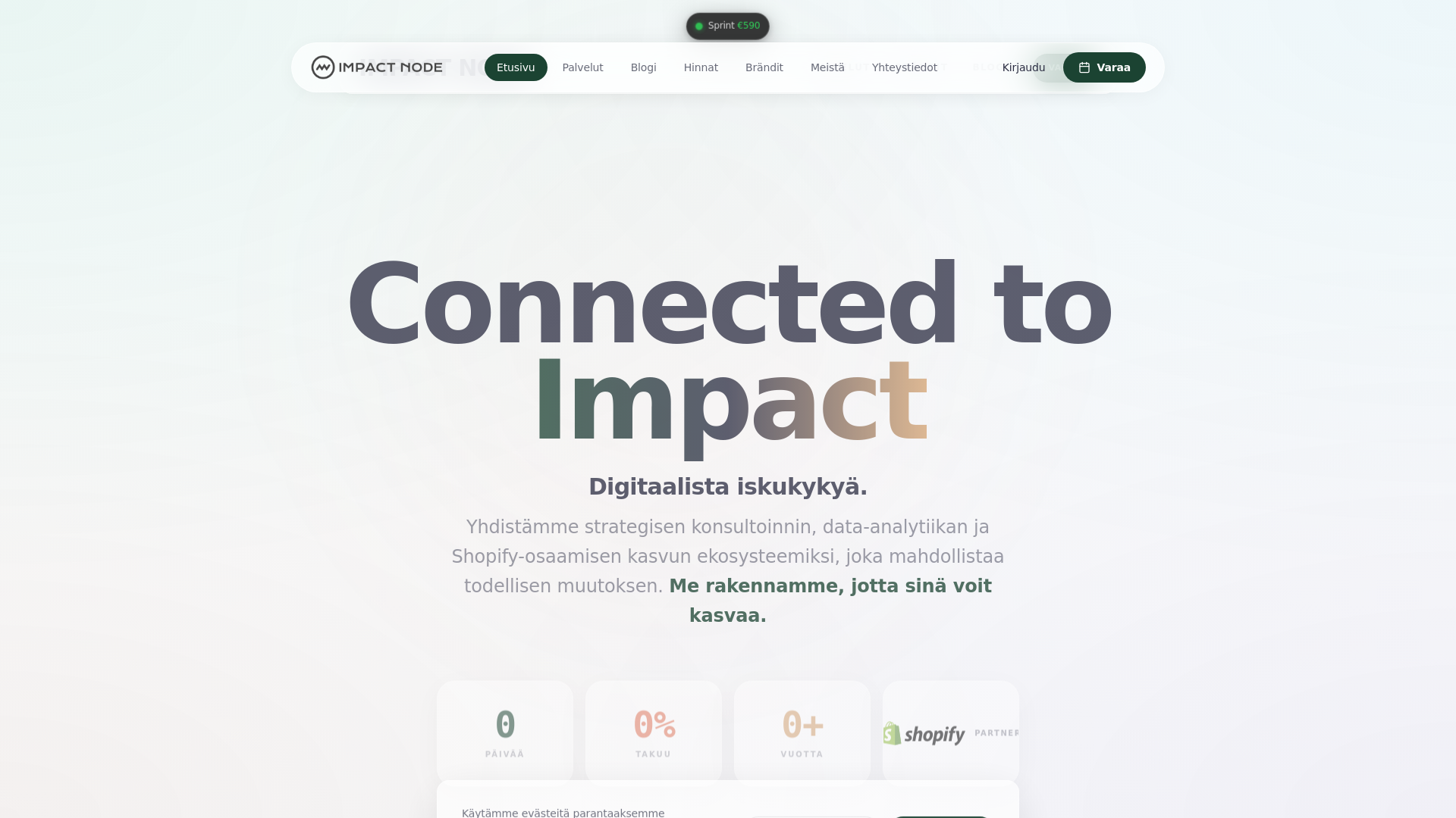 website screenshot of https://impactnode.pages.dev/