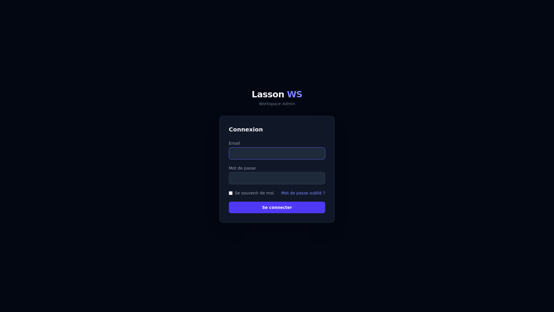 website screenshot of https://lasson-ws.fr/