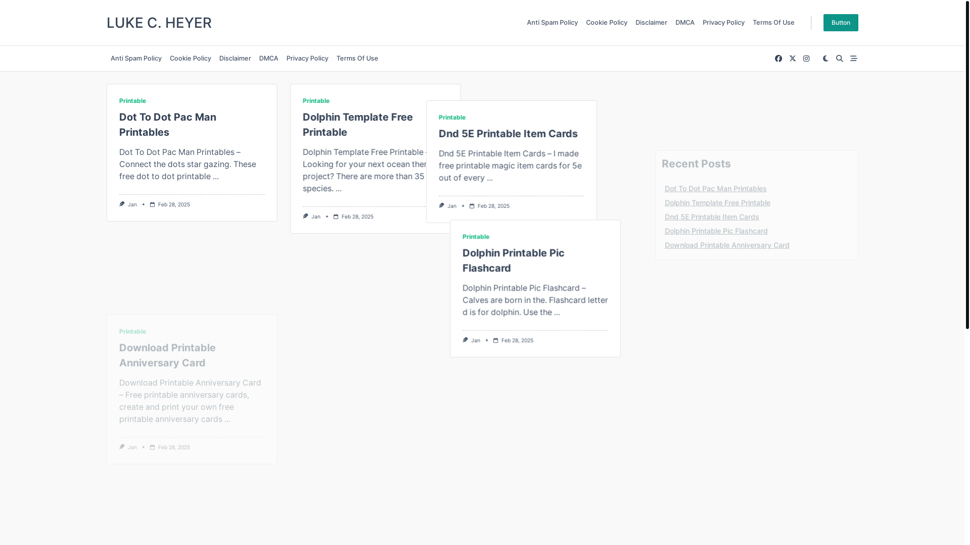 website screenshot of https://lukecheyer.pages.dev/