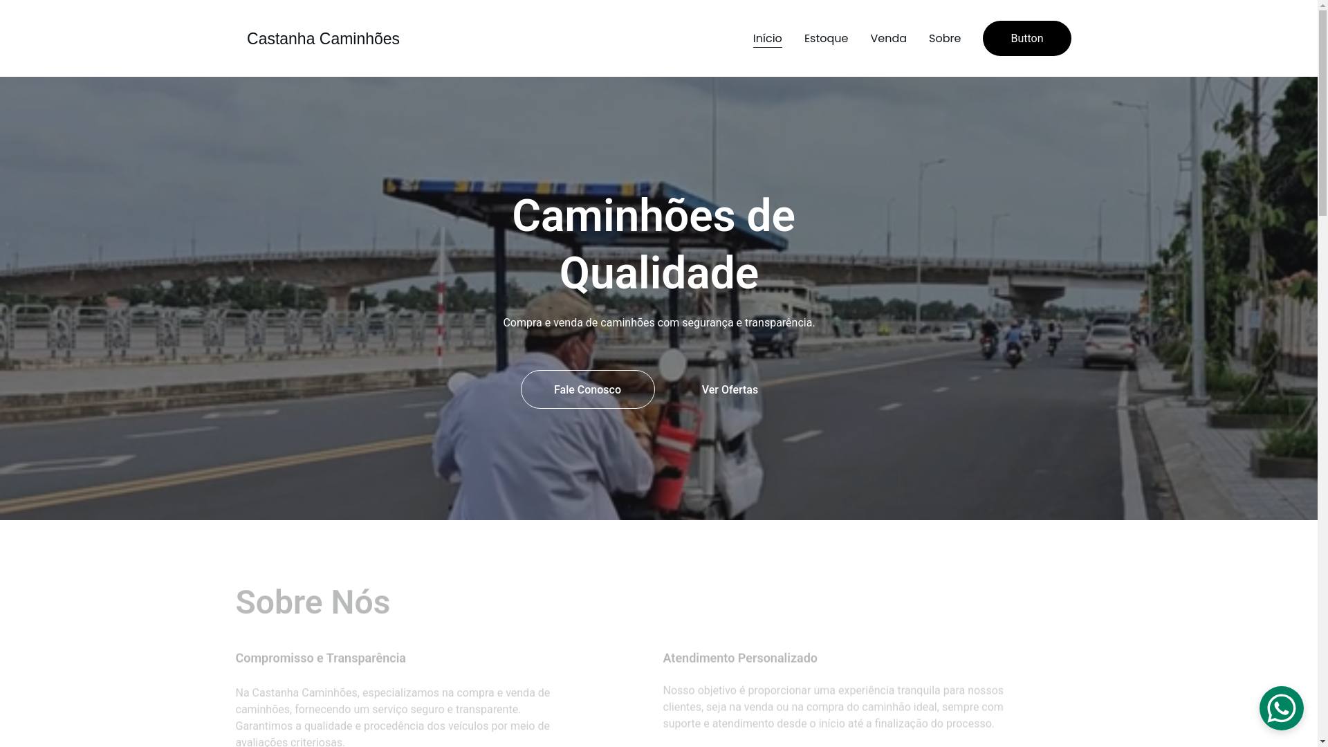 website screenshot of https://castanhacaminhoes.com.br/