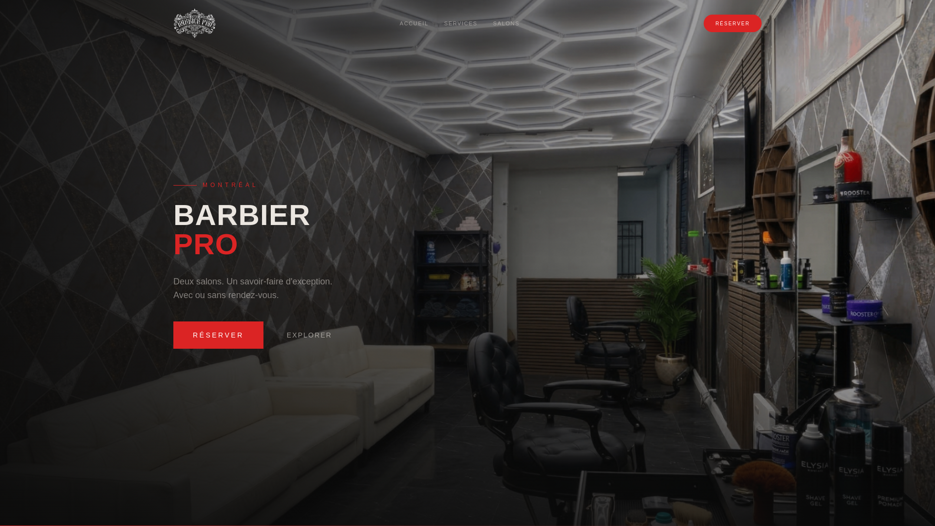 website screenshot of https://barbierpro.ca/