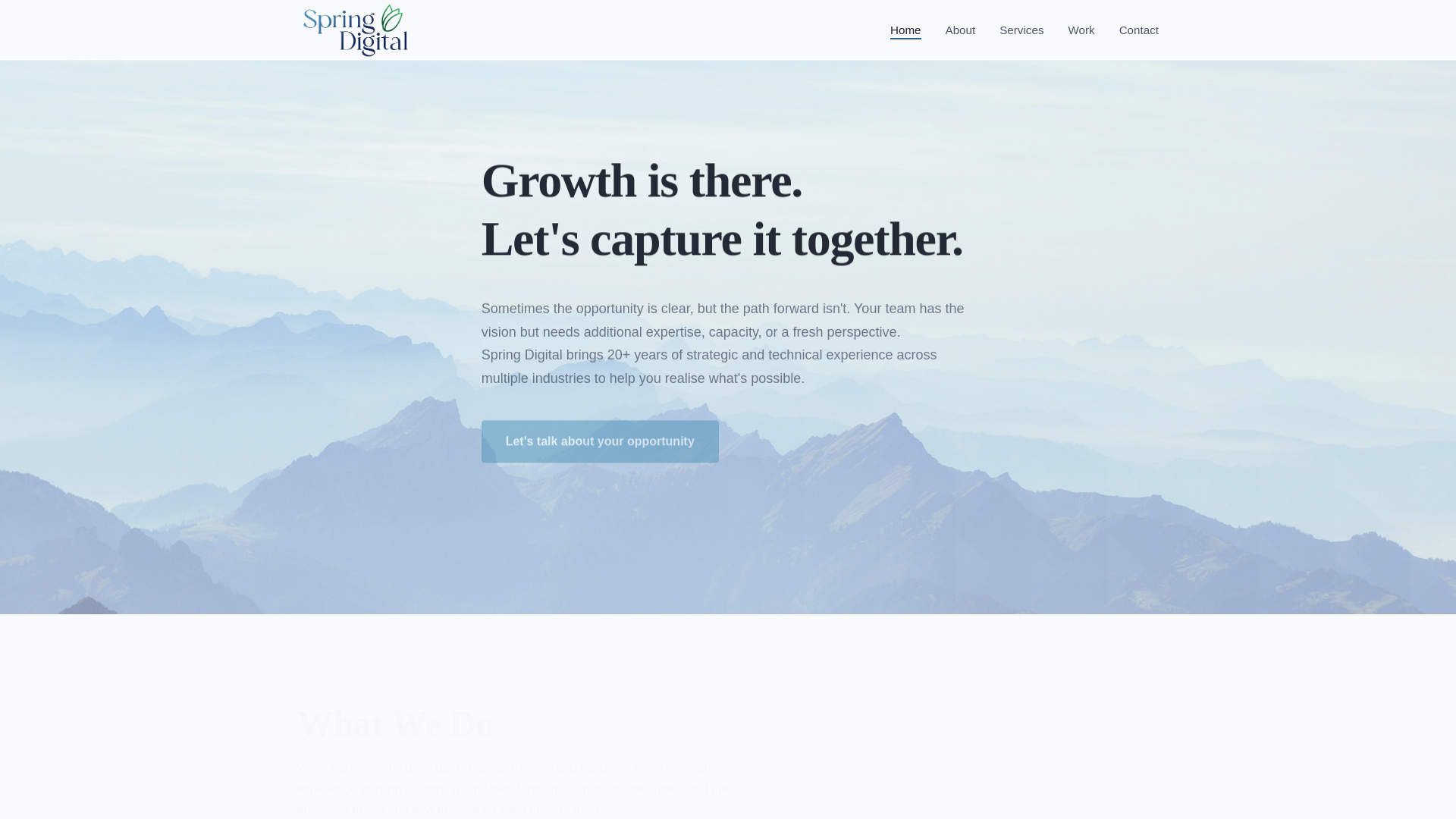 website screenshot of https://spring-digital-au.pages.dev/