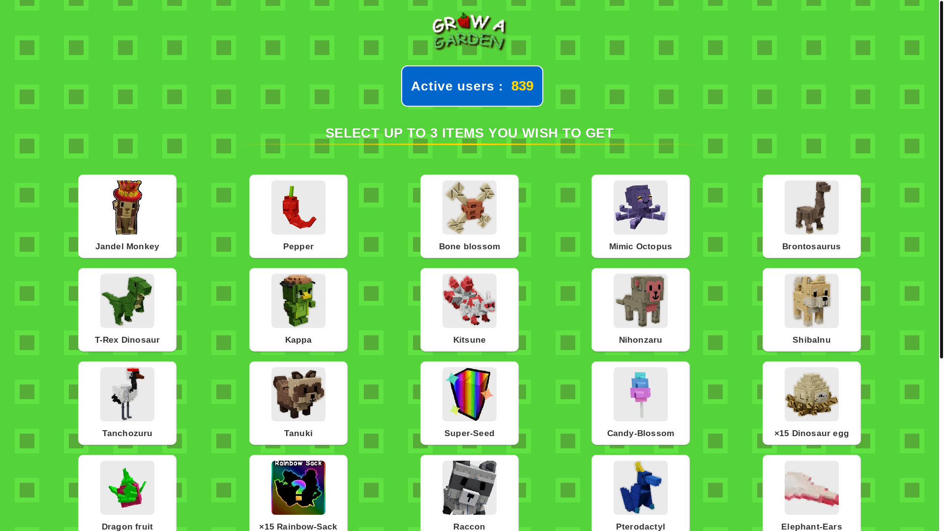 website screenshot of https://growitems7.pages.dev/