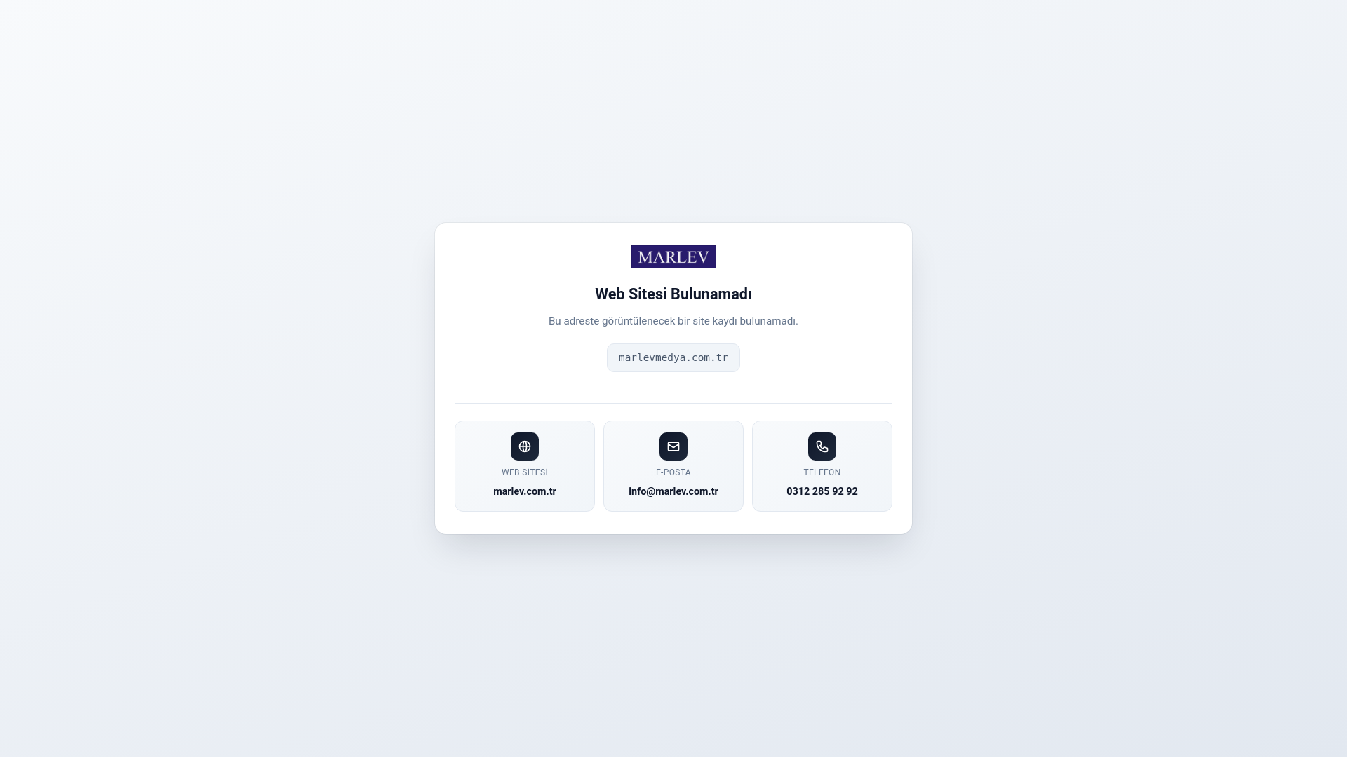 website screenshot of https://marlevmedya.com.tr/