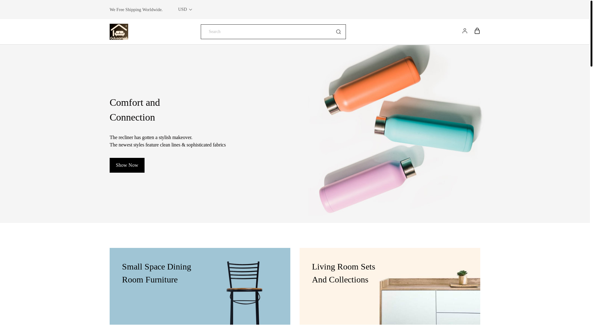 website screenshot of https://cartershot.com/