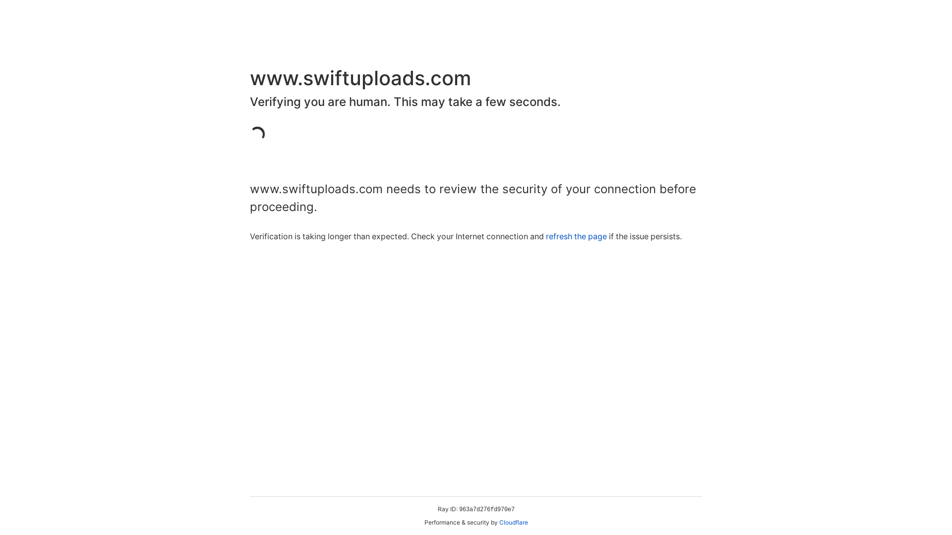 website screenshot of https://www.swiftuploads.com/RMKGJNN8G1oP/file