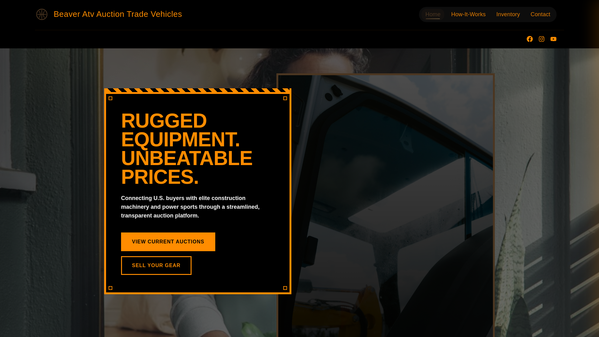 website screenshot of https://beaveratv.com/