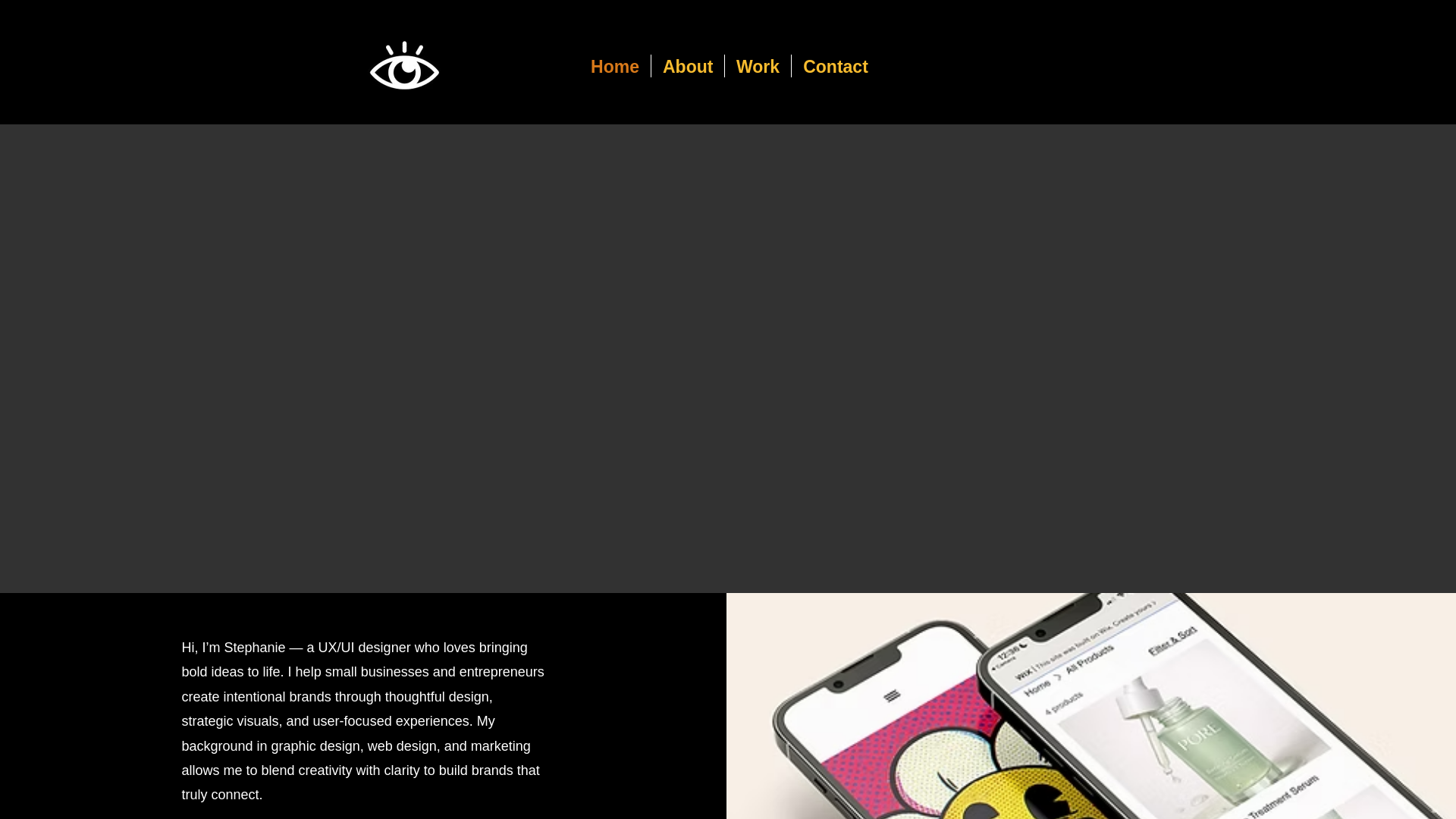 website screenshot of https://heystephrenee.com/