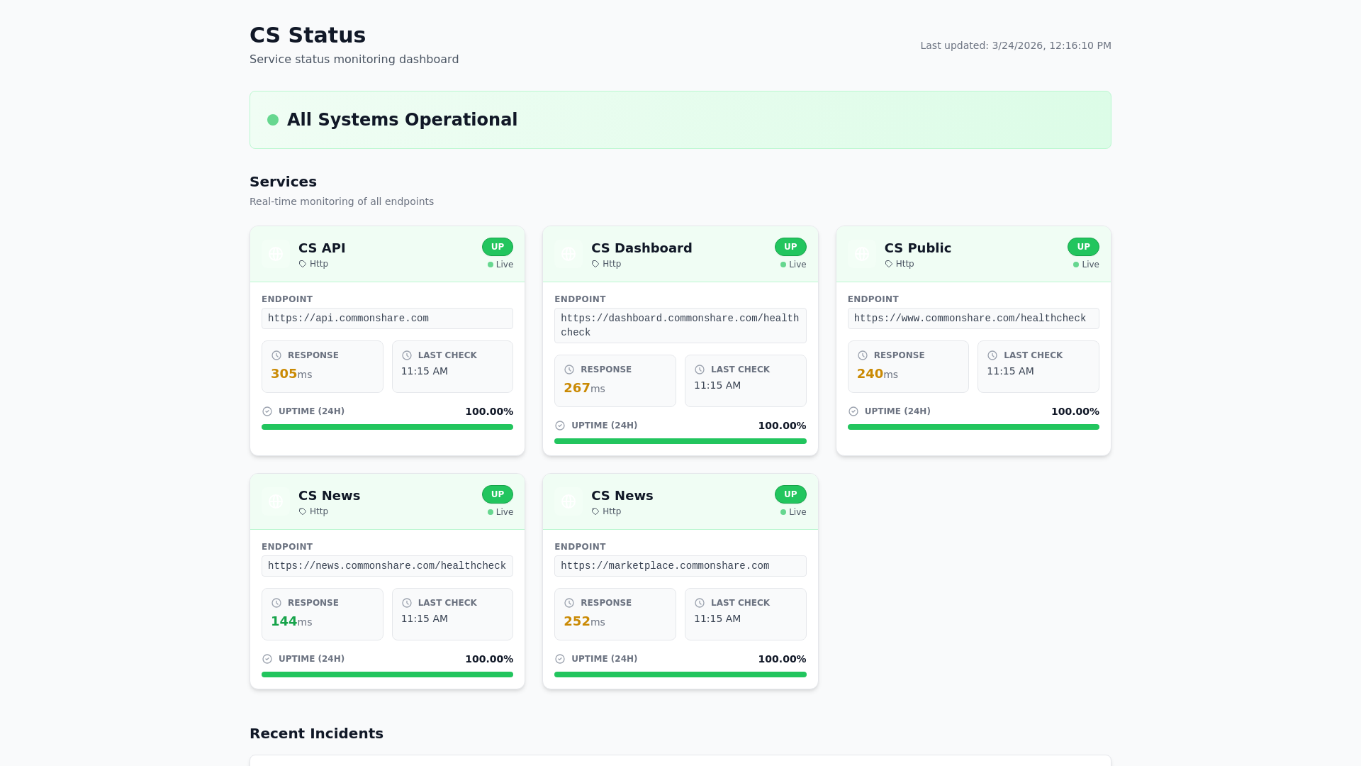 website screenshot of https://cs-status.pages.dev/