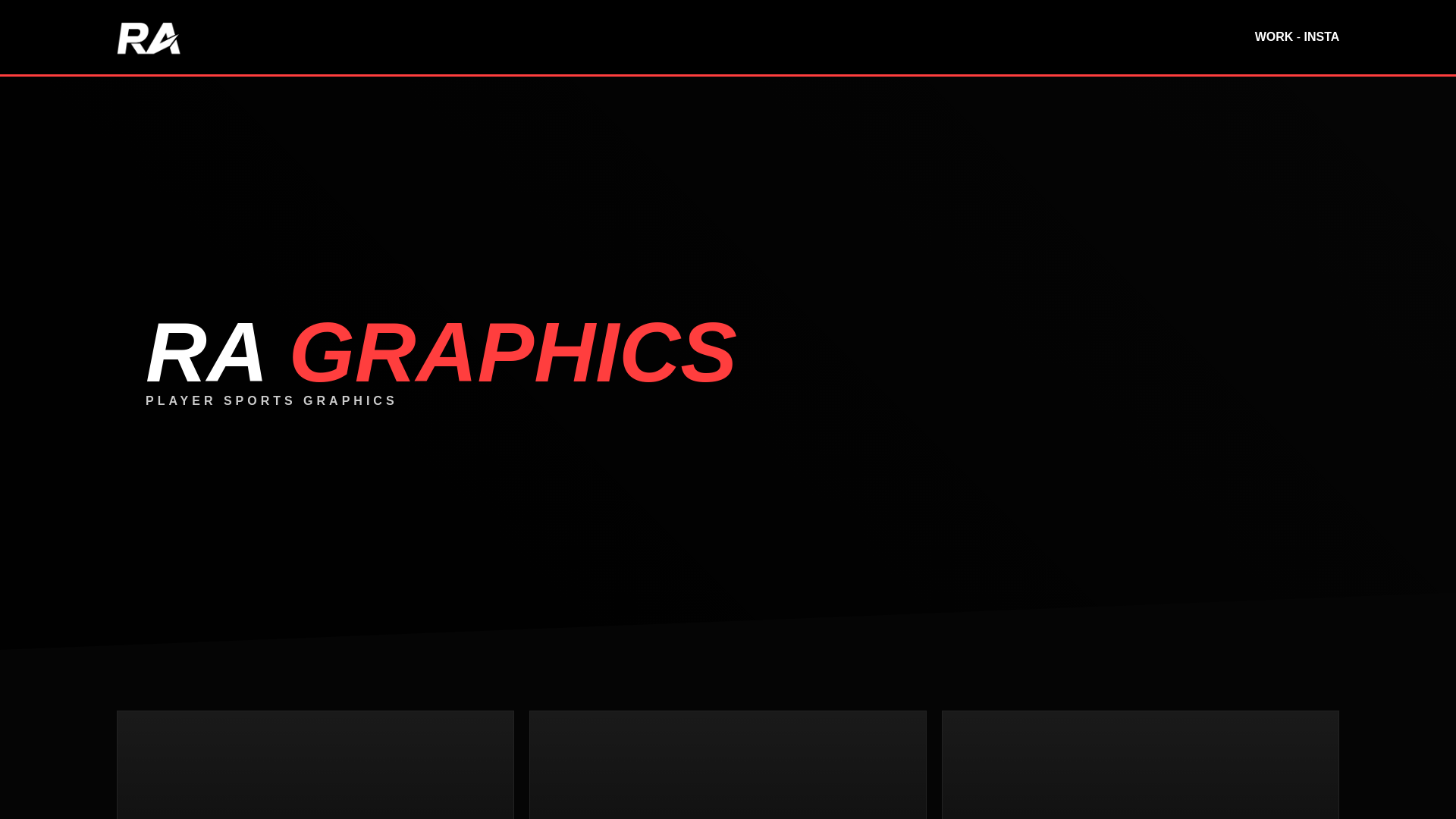 website screenshot of https://ragraphics.pages.dev/