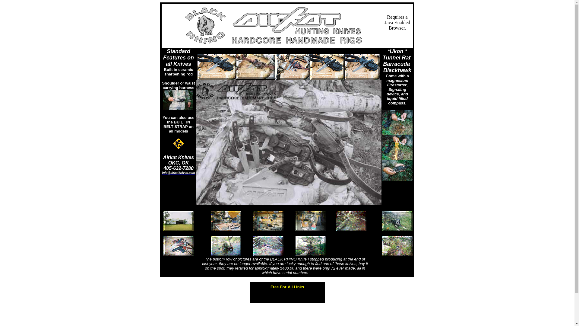 website screenshot of https://airkatknives.pages.dev/