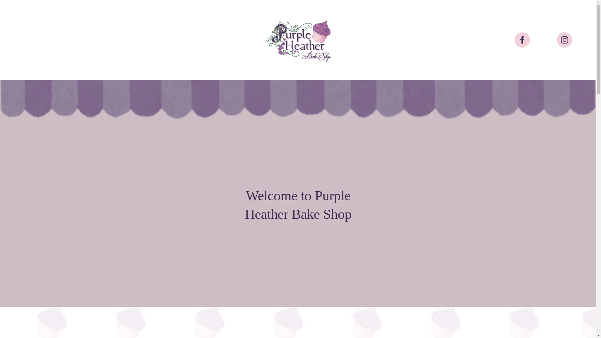 website screenshot of https://purpleheatherbakeshop.ca/