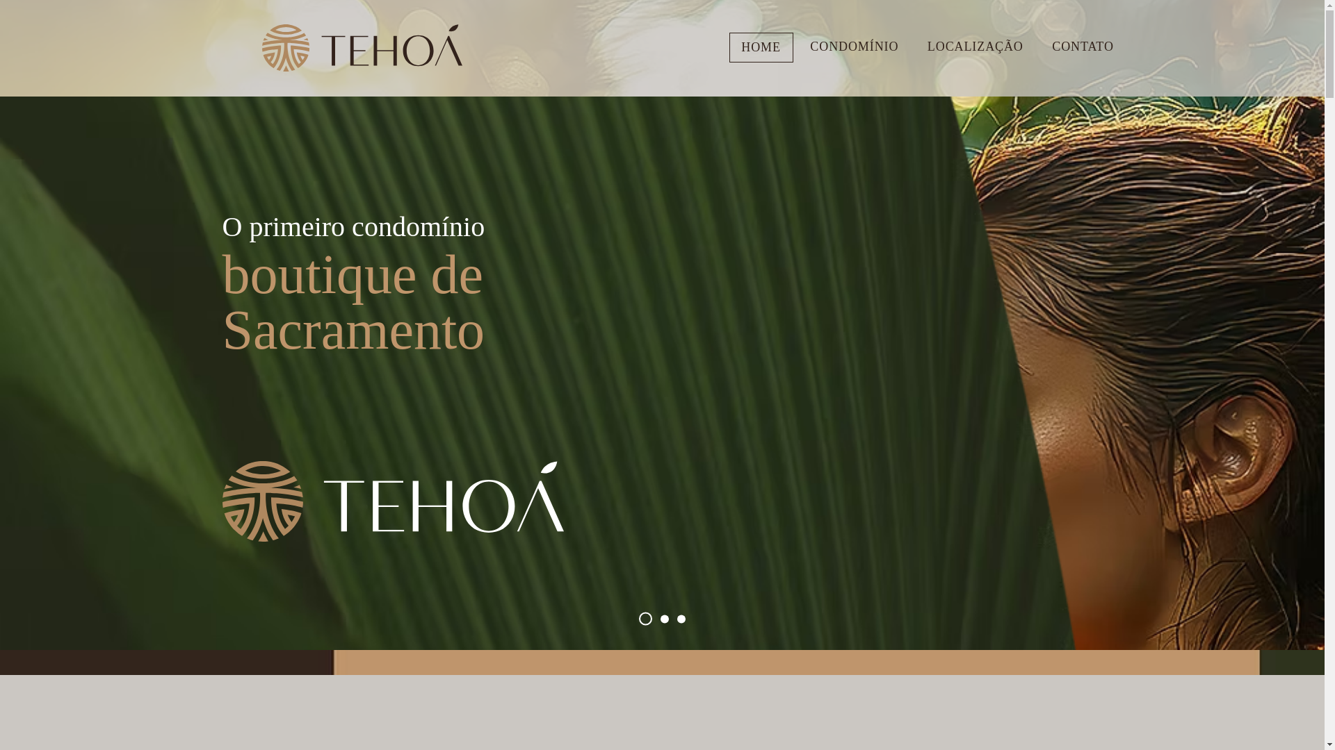 website screenshot of https://condominiotehoa.com.br/