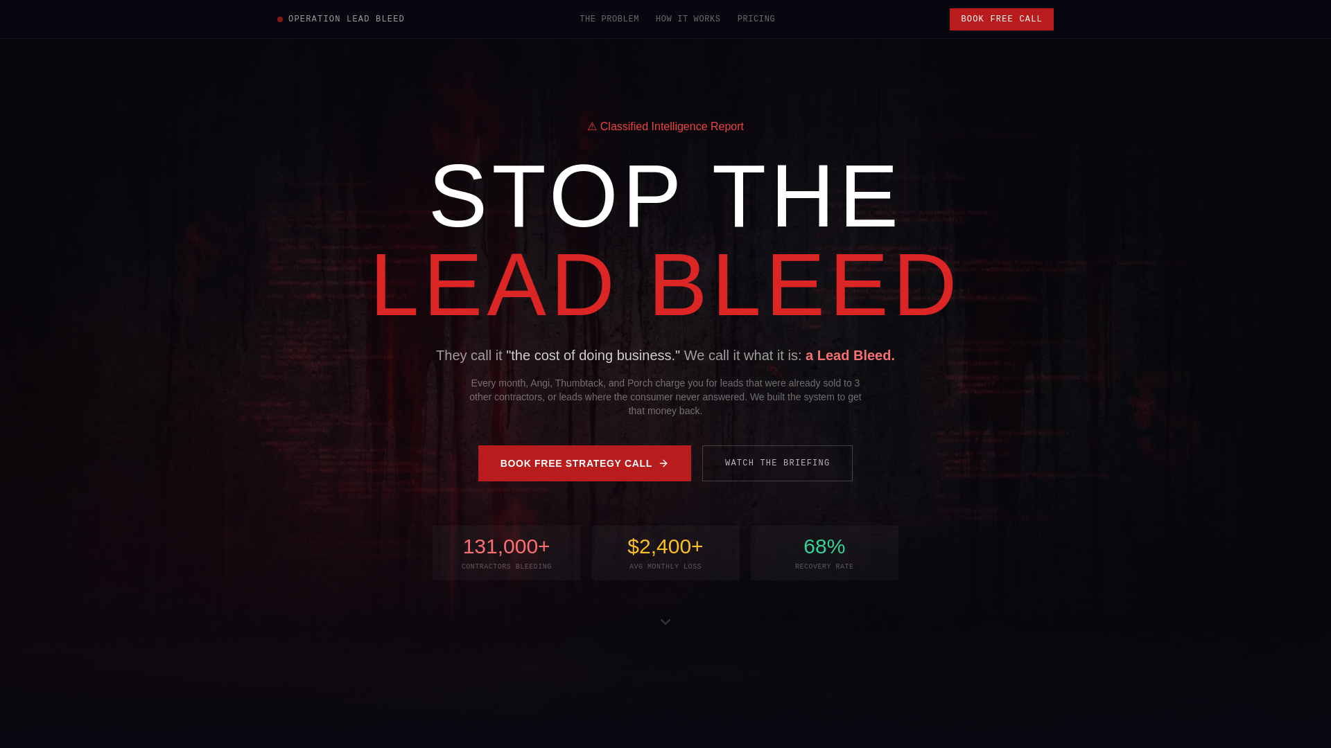 website screenshot of https://lead-recovery-ops.pages.dev/