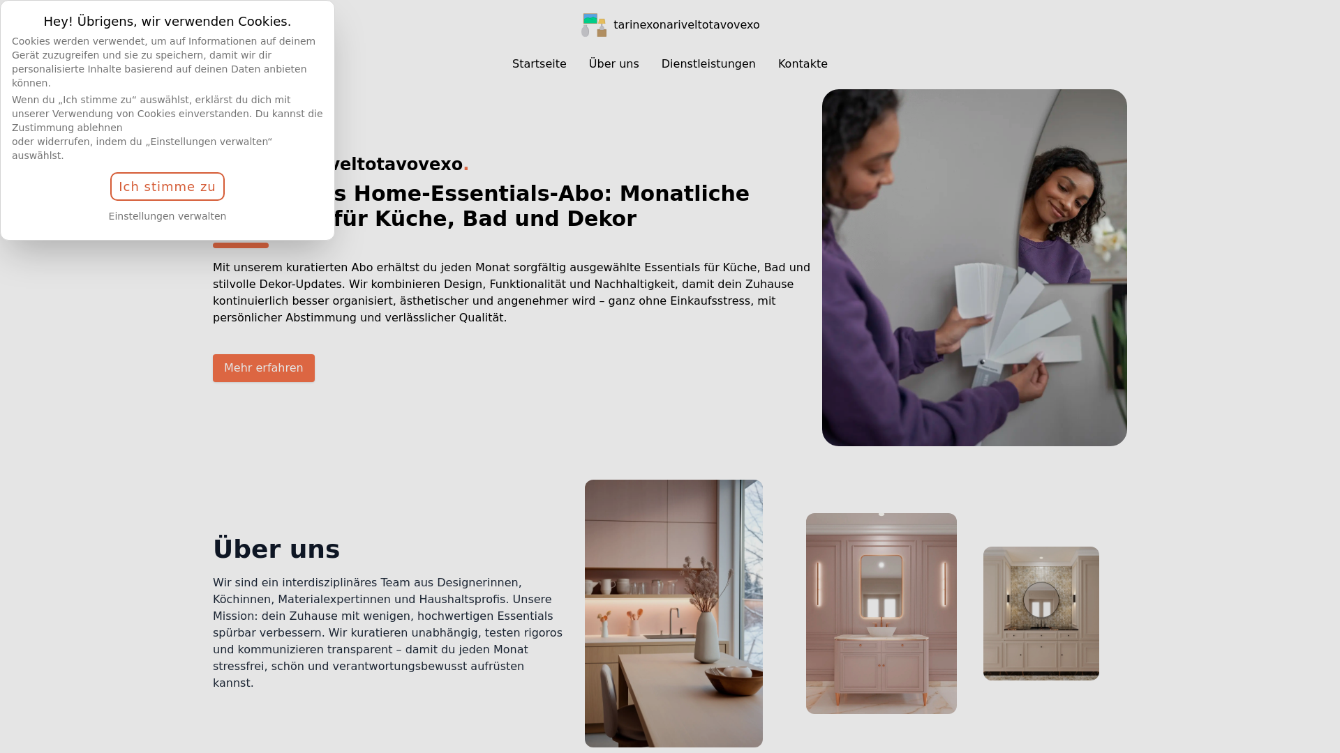 website screenshot of https://tarinexonariveltotavovexo.digital/