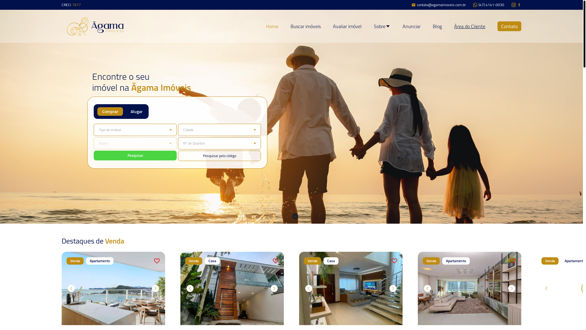 website screenshot of https://bairrofazendaitajai.com.br/