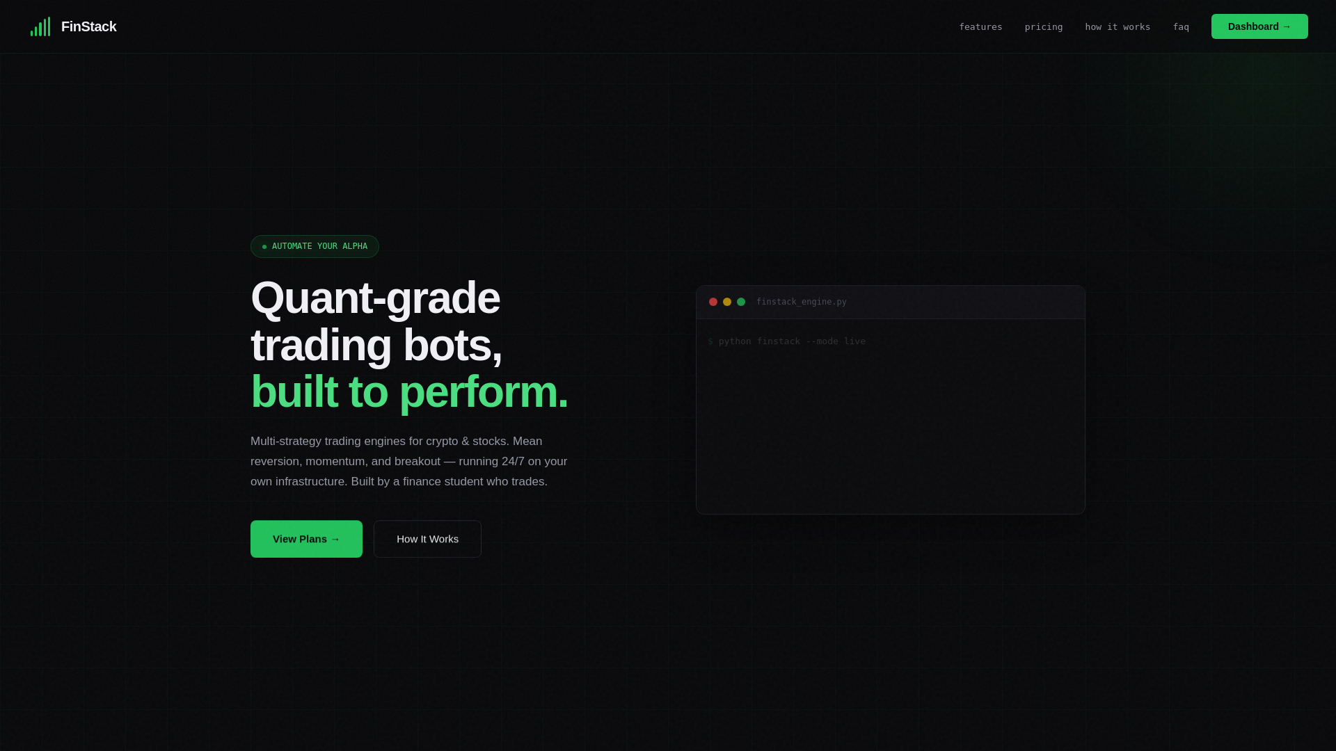 website screenshot of https://finstack-1a8.pages.dev/