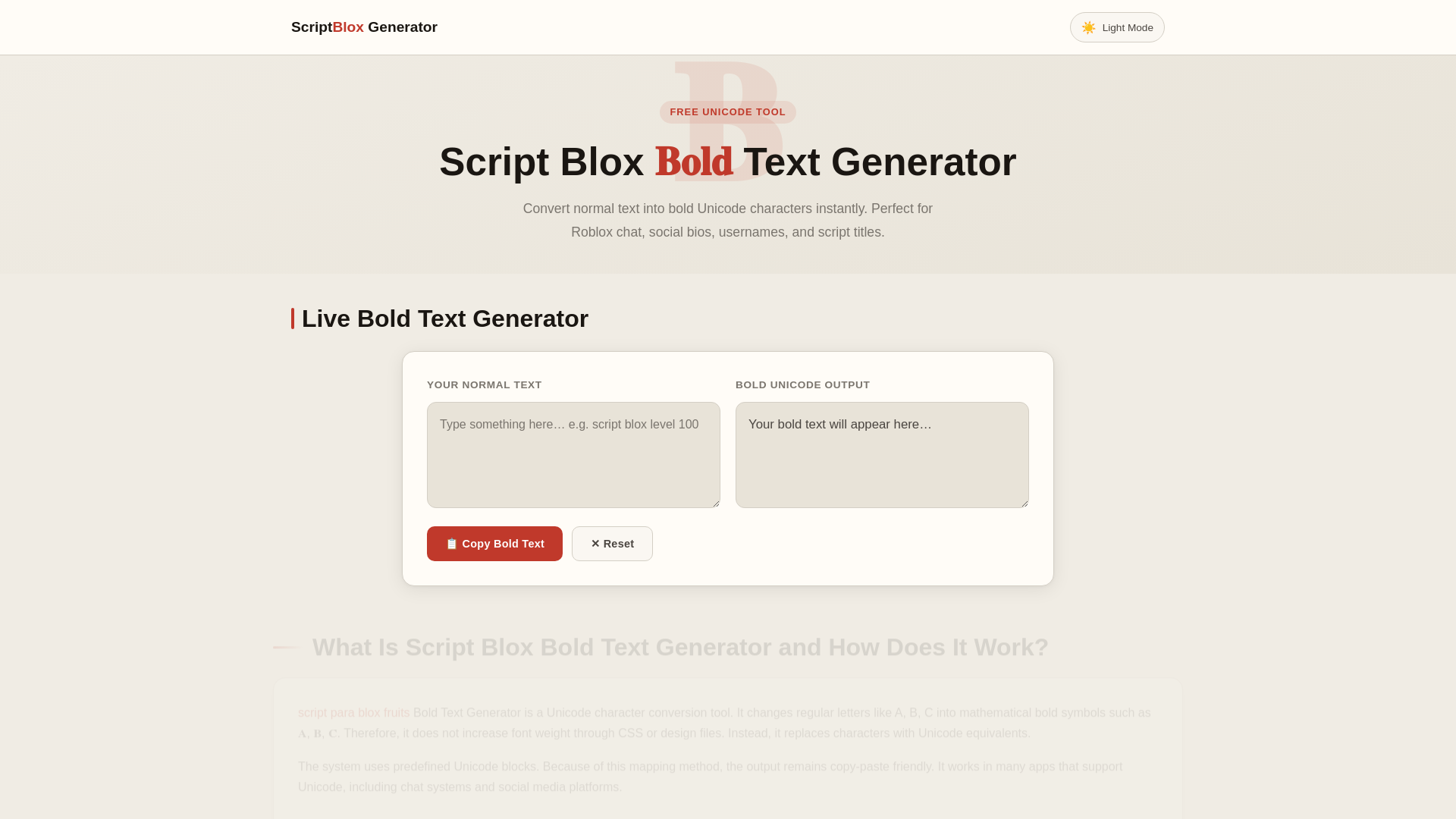 website screenshot of https://scriptboldtxt.pages.dev/