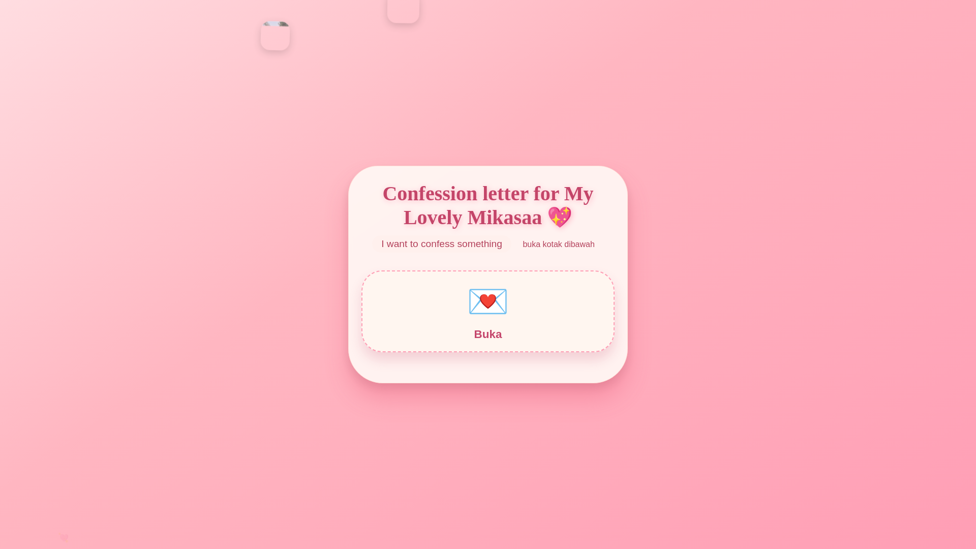 website screenshot of https://formylovelymikasa.web.id/