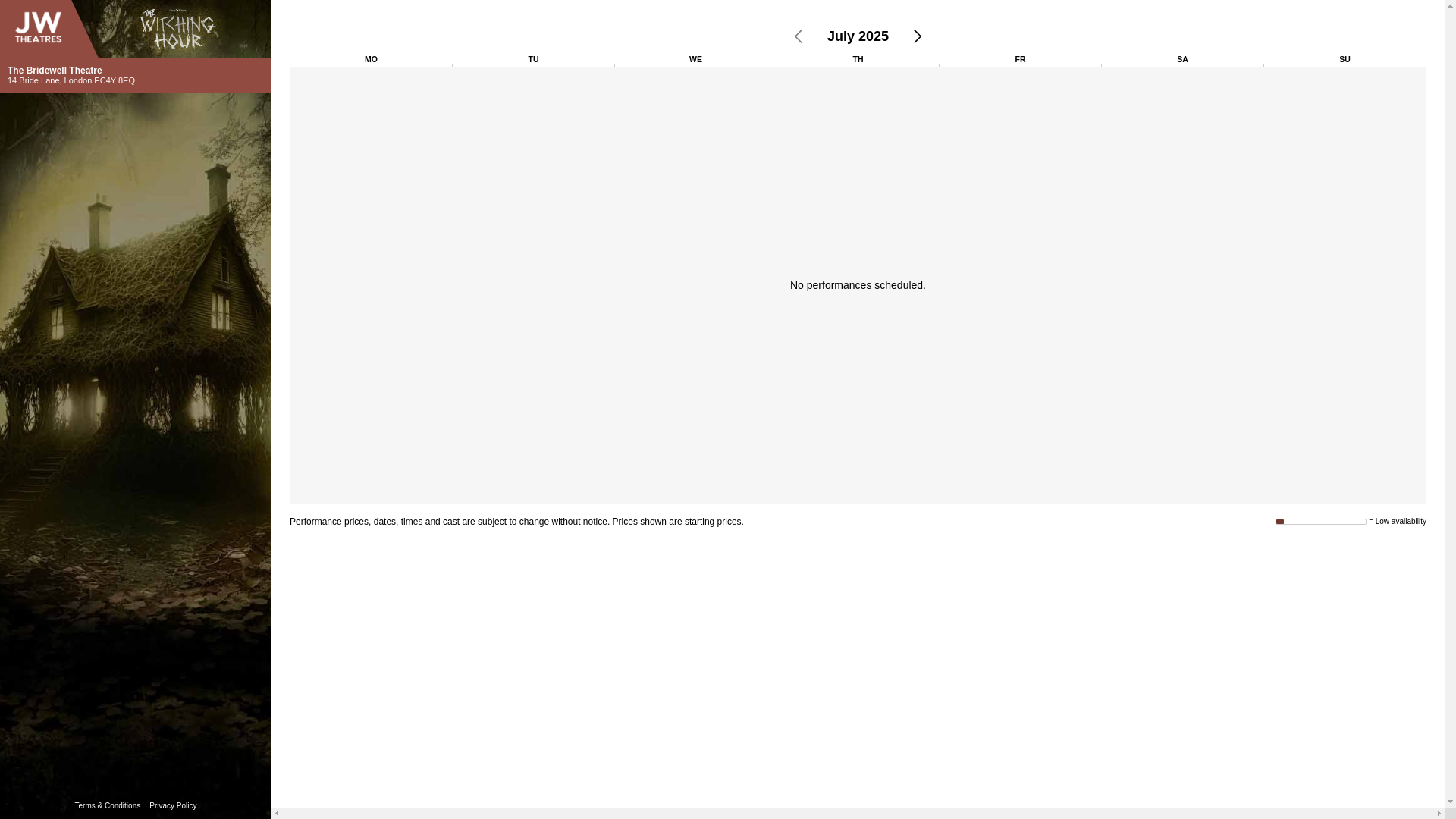 website screenshot of https://line-up-jw-theatres.pages.dev/