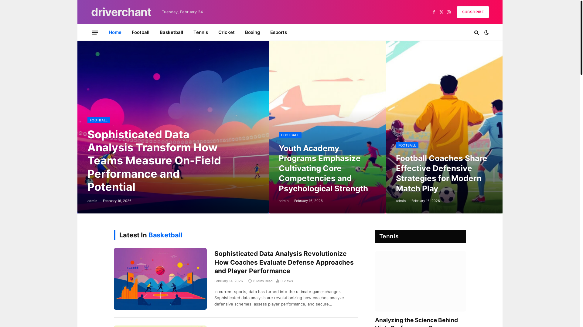 website screenshot of https://driverchant.co.uk/