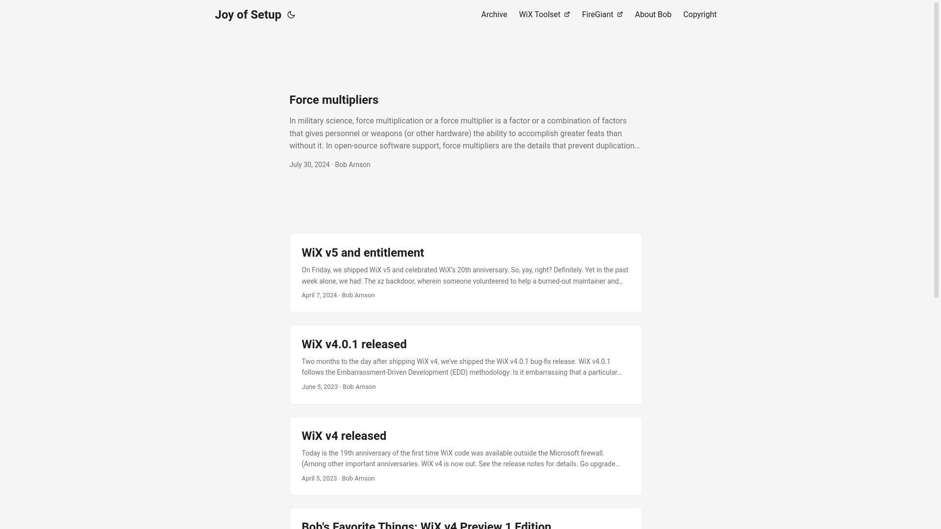 website screenshot of https://joyofsetup-com.pages.dev/