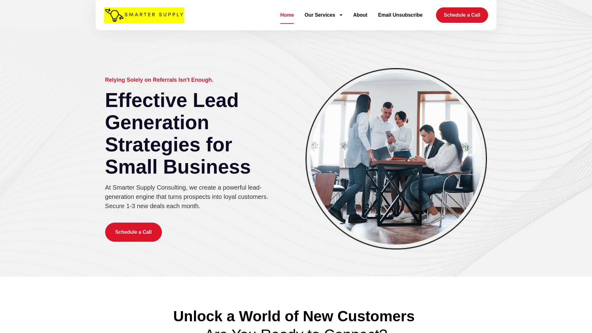 website screenshot of https://smartersupplyshow.com