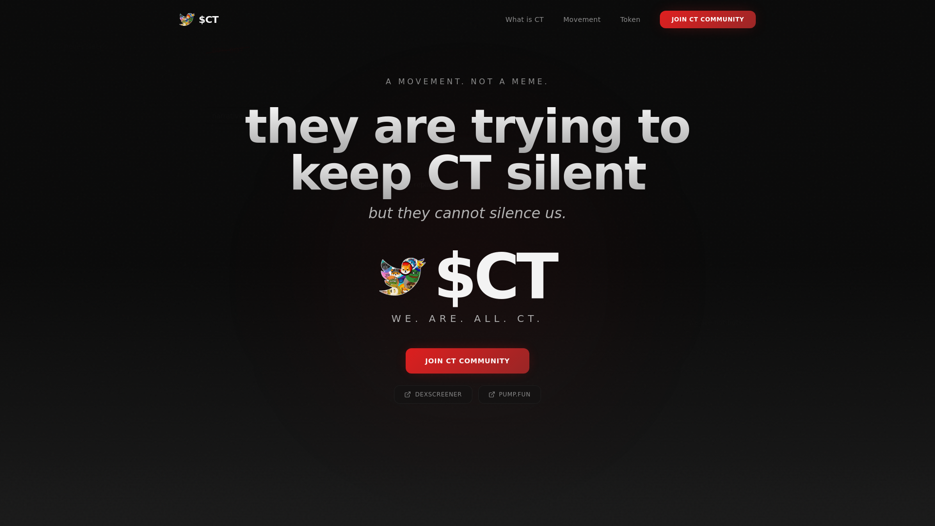 website screenshot of https://cryptotwittersol.com