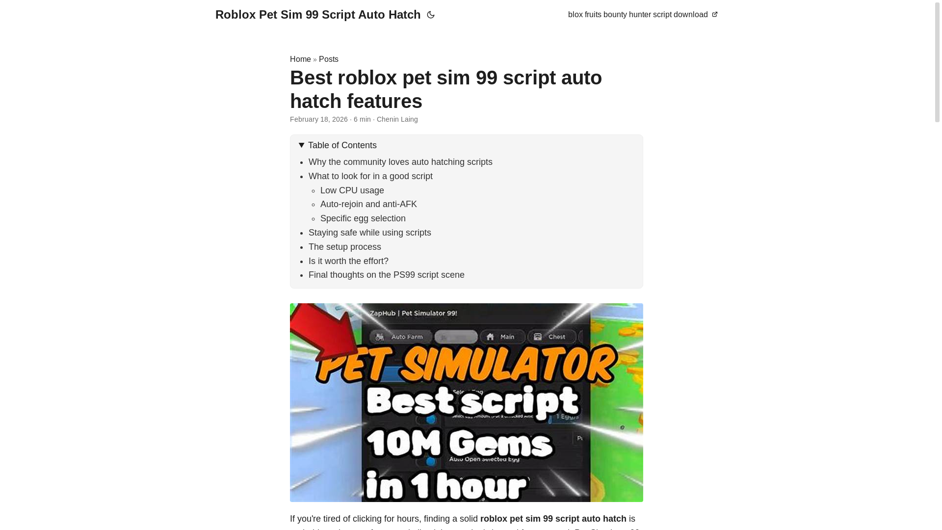 website screenshot of https://roblox-pet-sim-99-script-auto-hatch.pages.dev/