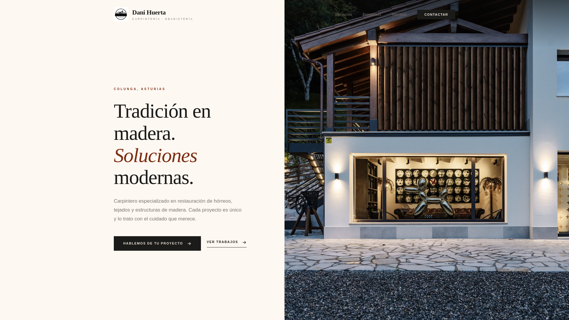 website screenshot of https://danielhuerta.pages.dev/