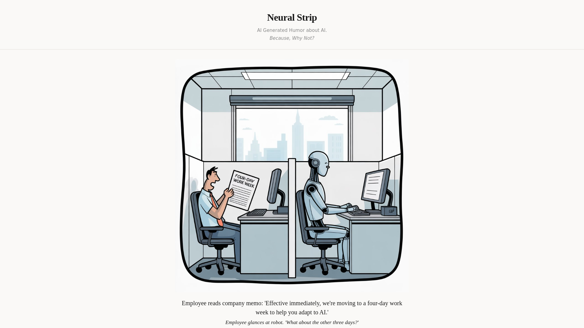 website screenshot of https://neuralstrip.com/