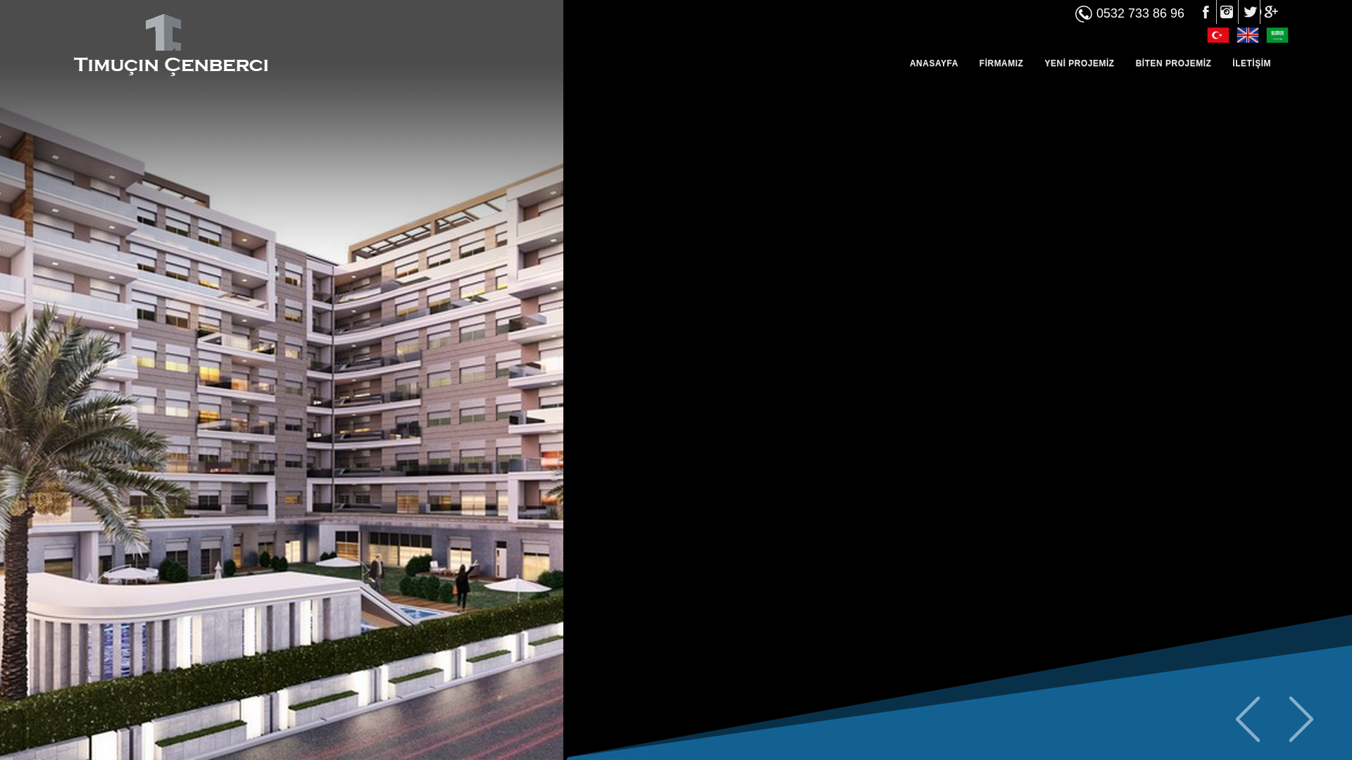 website screenshot of https://timucincenberci.com.tr/