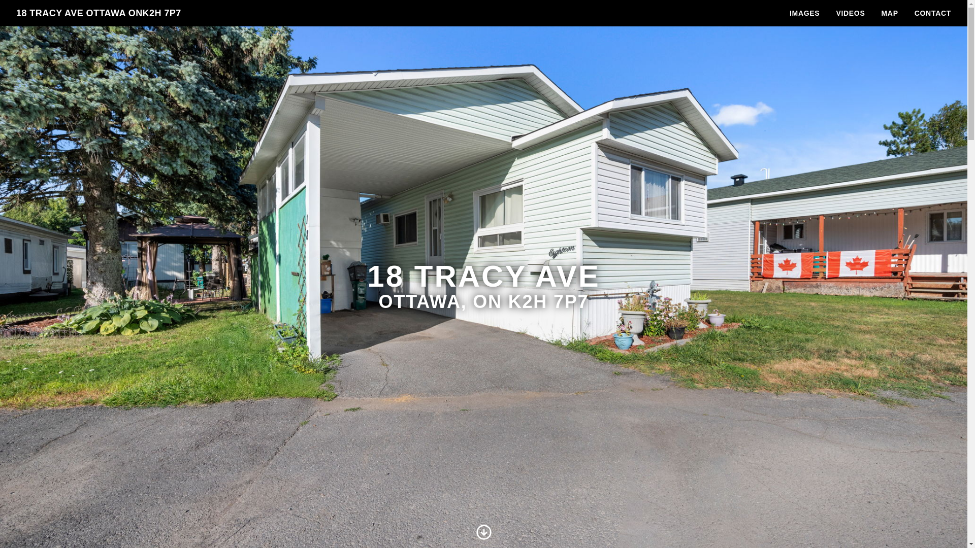 website screenshot of https://18tracyave.com/