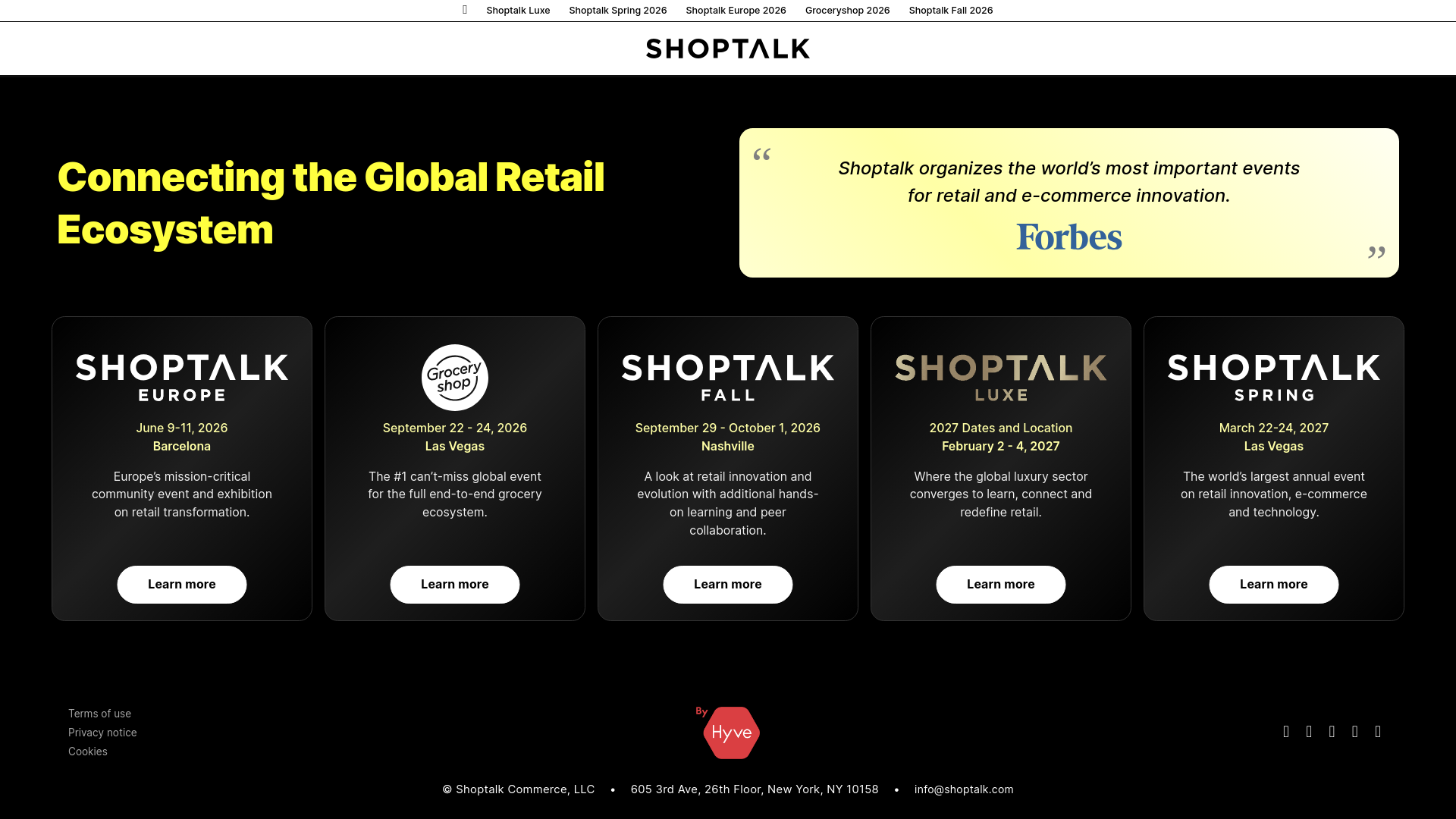website screenshot of https://futureshoptalk.co/