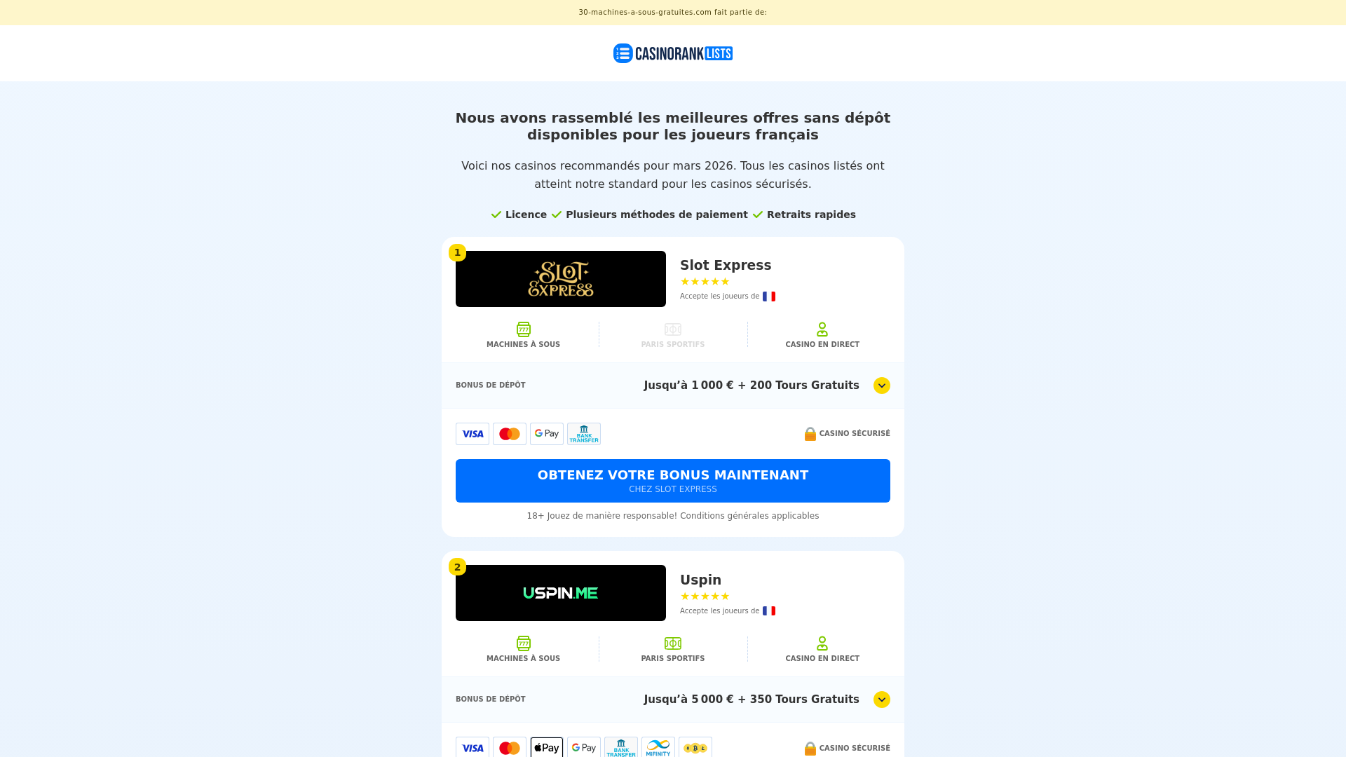 website screenshot of https://30-machines-a-sous-gratuites.com/