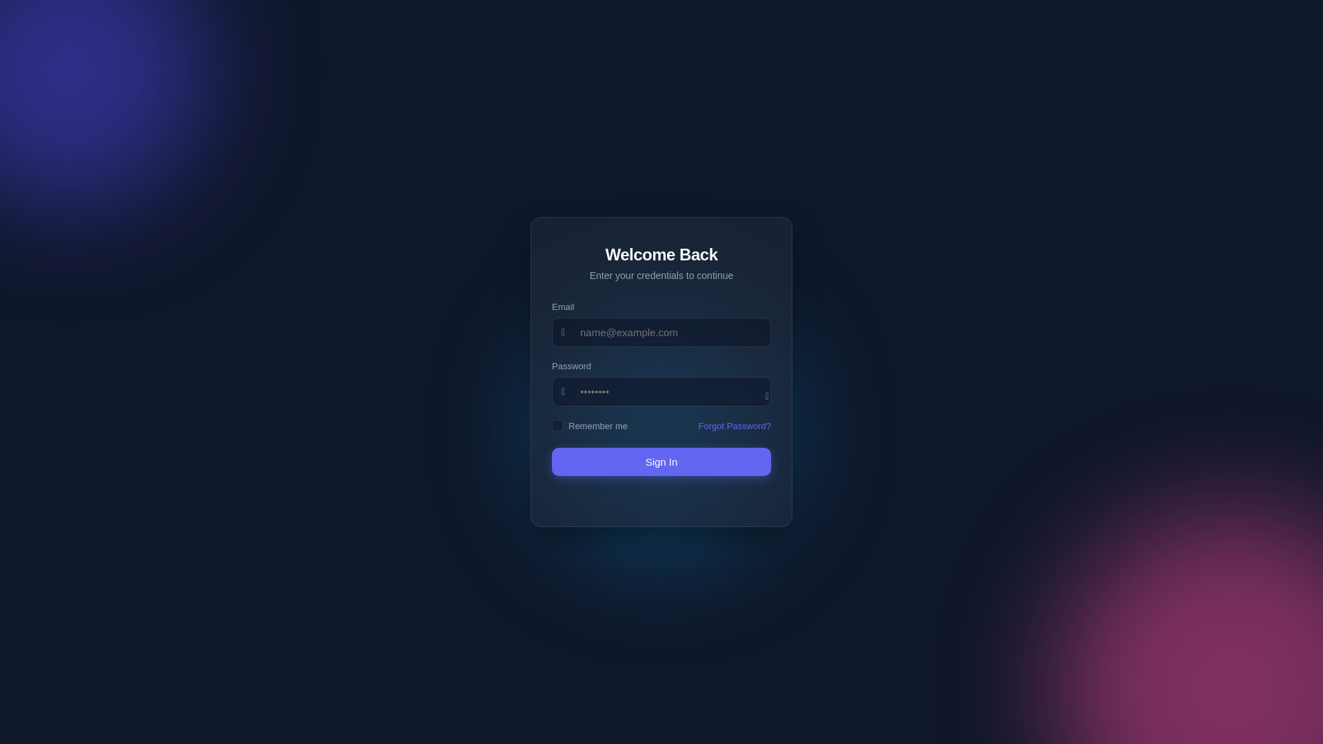 website screenshot of https://modern-auth-flow.pages.dev/